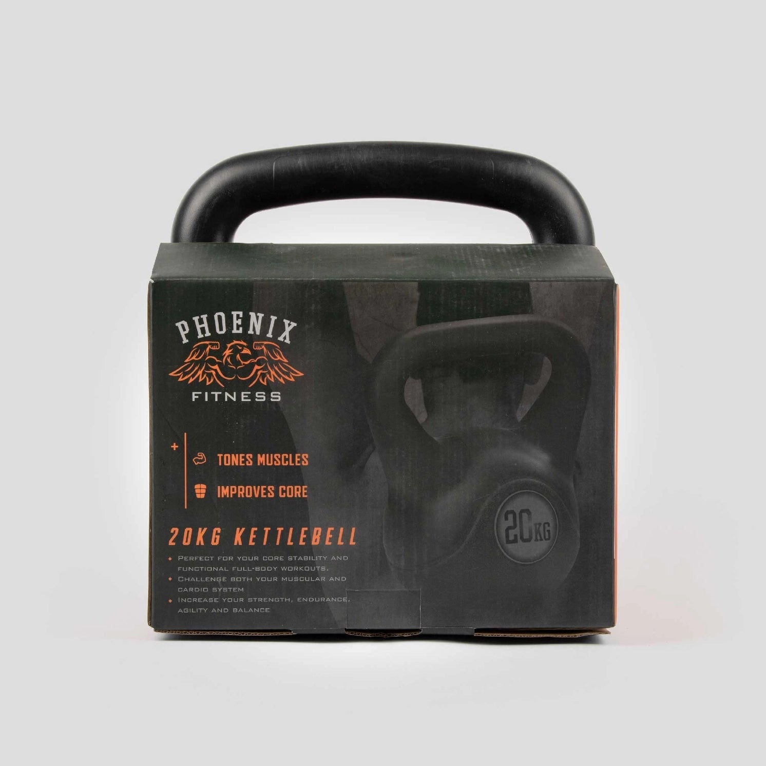 Kettlebell Vinyl 20 Kilo von Phoenix Fitness