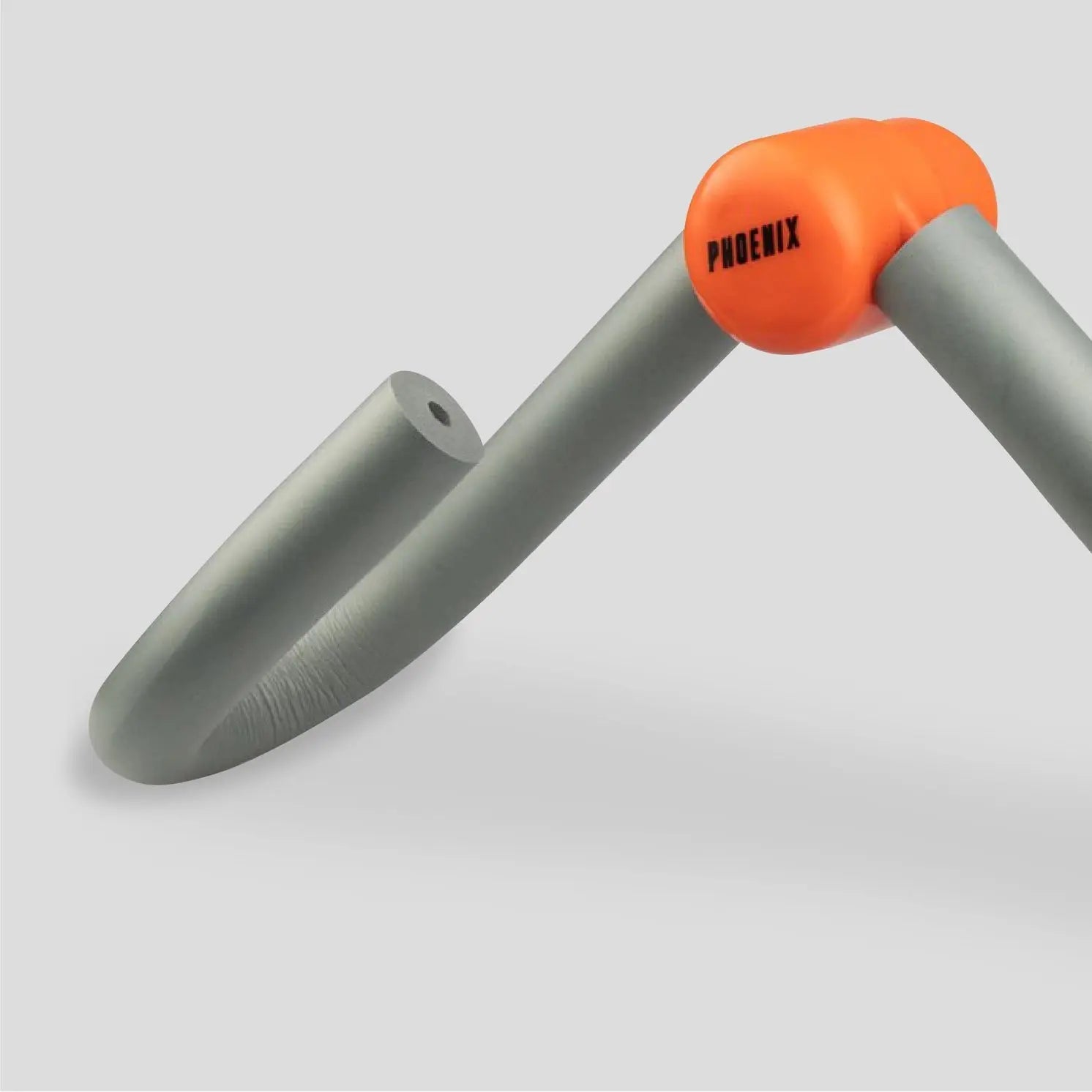 Oberschenkeltrainer Thigh Toner Grau-Orange von Phoenix Fitness