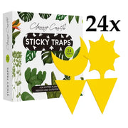 Pflanzen Insektenfalle Klebefallen Vorteilspaket 24 Stk. von Classy Casita