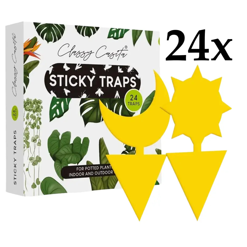 Pflanzen Insektenfalle Klebefallen Vorteilspaket 24 Stk. von Classy Casita