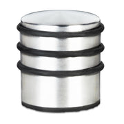 Türstopper schwer Edelstahl Schwarz-Silber von Relaxdays