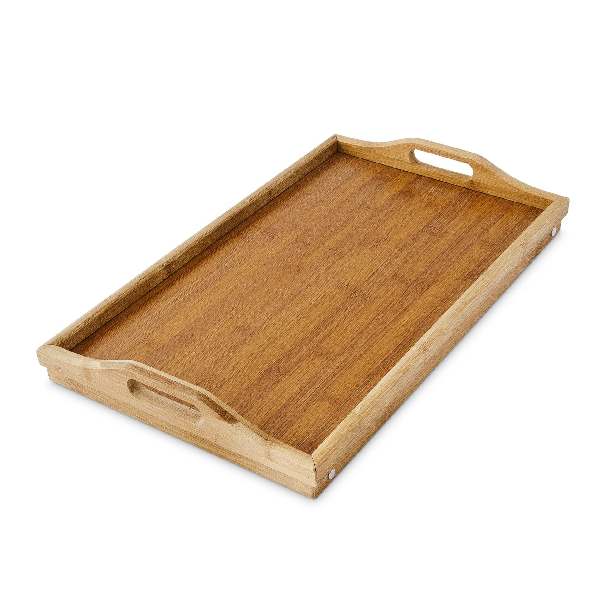 Betttablett Bambus Hellbraun von Relaxdays