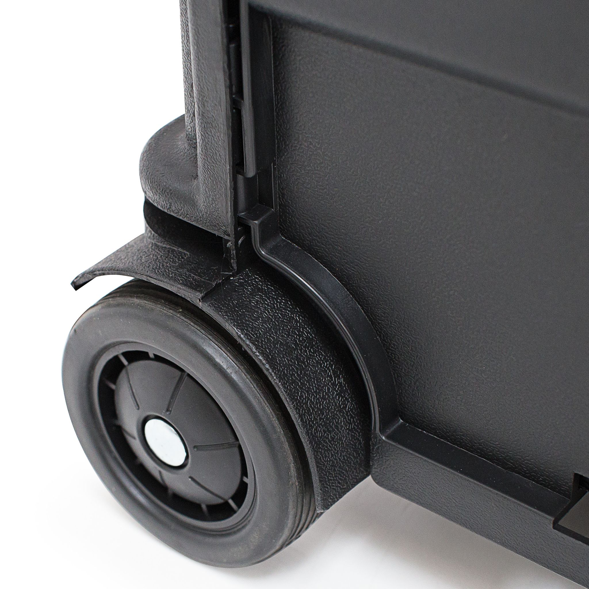 Einkaufstrolley klappbar bis 35kg Schwarz von Relaxdays