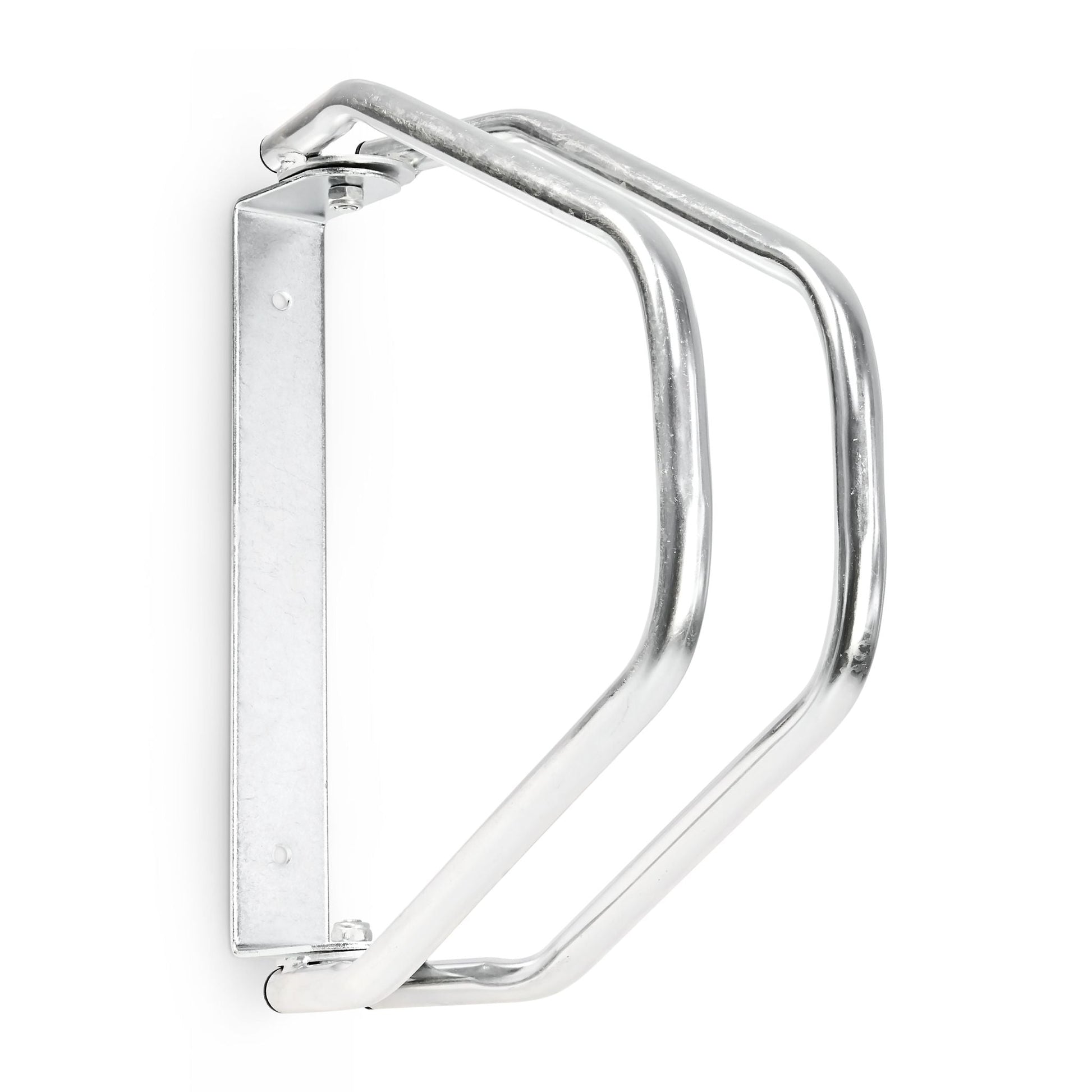 Fahrradständer Wand einstellbar Silber von Relaxdays