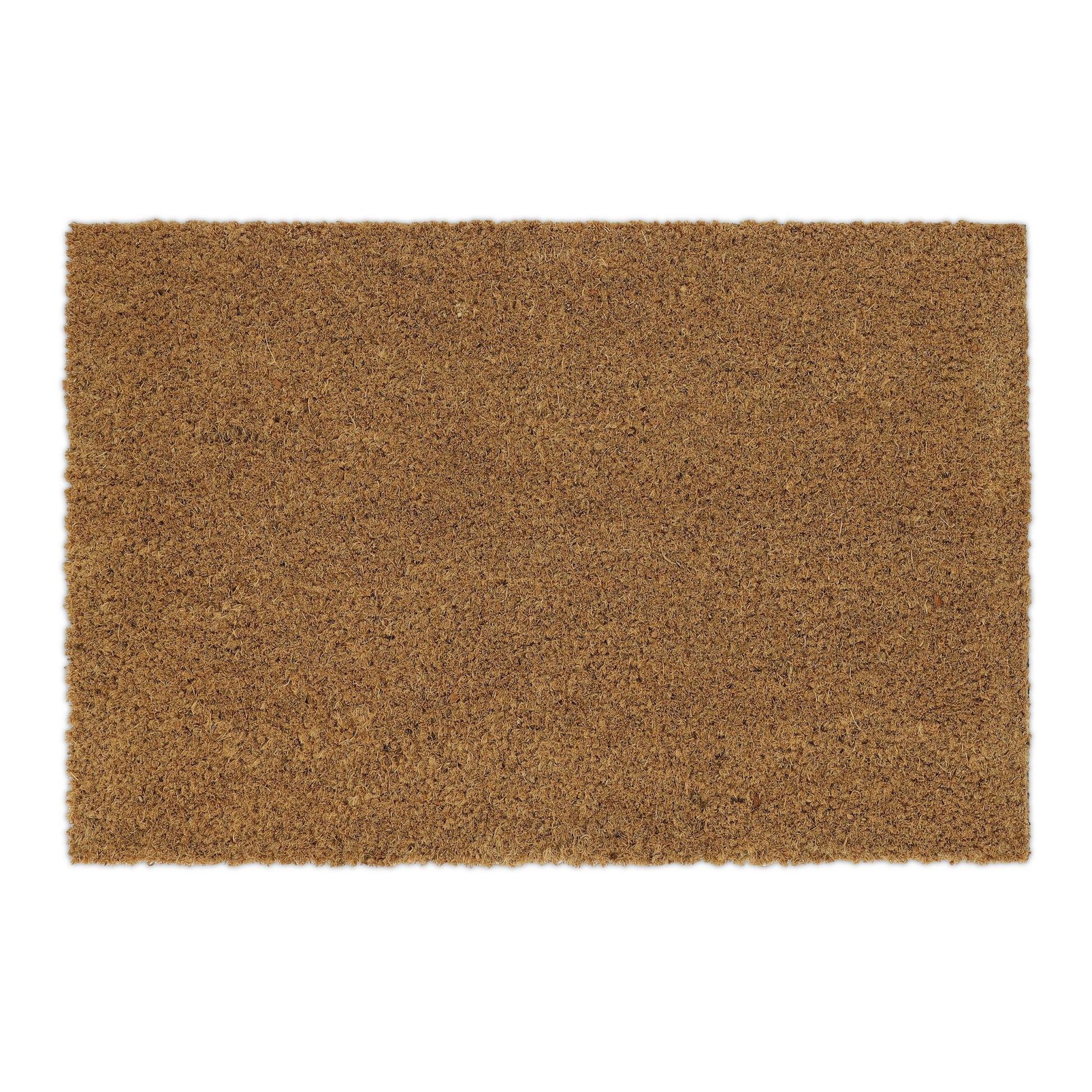 Fussmatte Kokos 60x40cm Hellbraun von Relaxdays