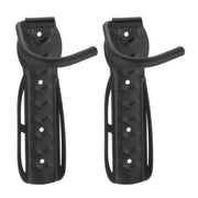 Fahrrad Wandhalter 2er-Set Schwarz von Relaxdays