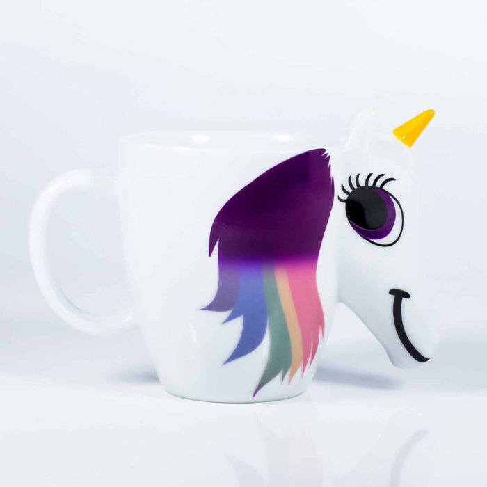 Tasse "Unicorn Mug" - Einhorn Tasse mit Farbwechsel von Mugs