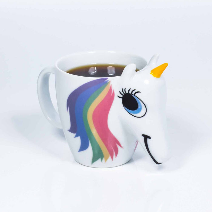 Tasse "Unicorn Mug" - Einhorn Tasse mit Farbwechsel von Mugs