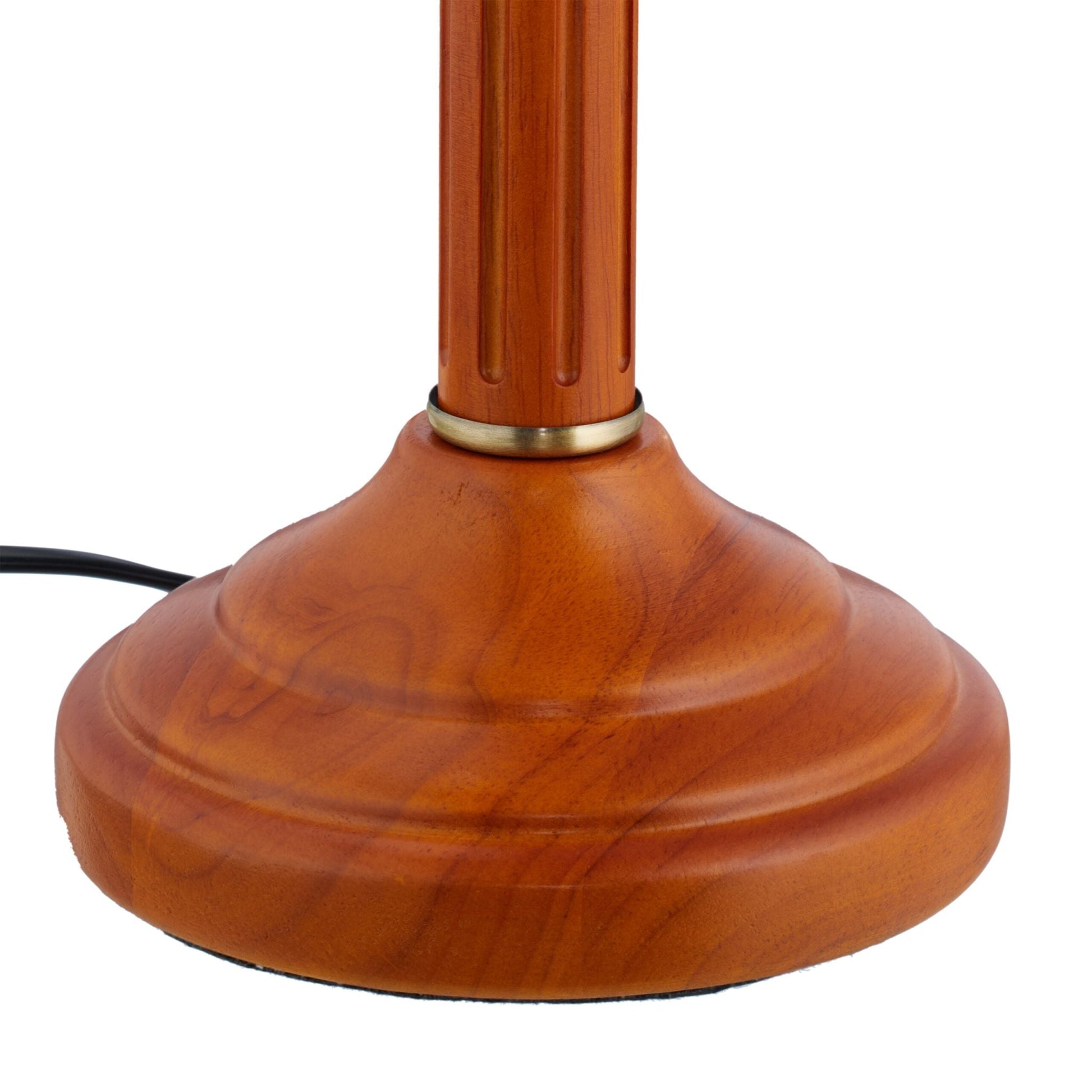 Tischlampe Beige Antik Look Beige-Dunkelbraun von Relaxdays
