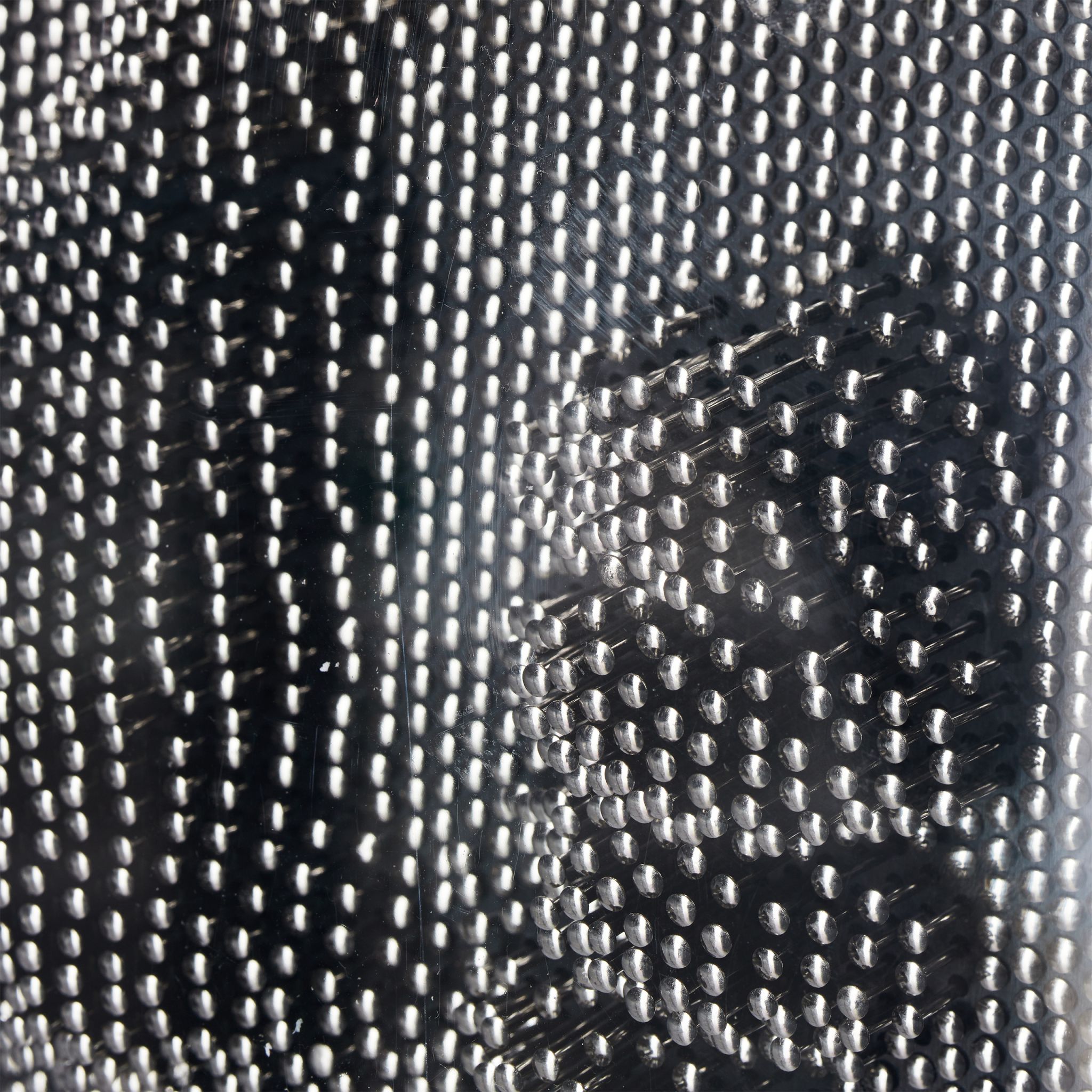 3D Nagelbrett Schwarz-Silber-Transparent