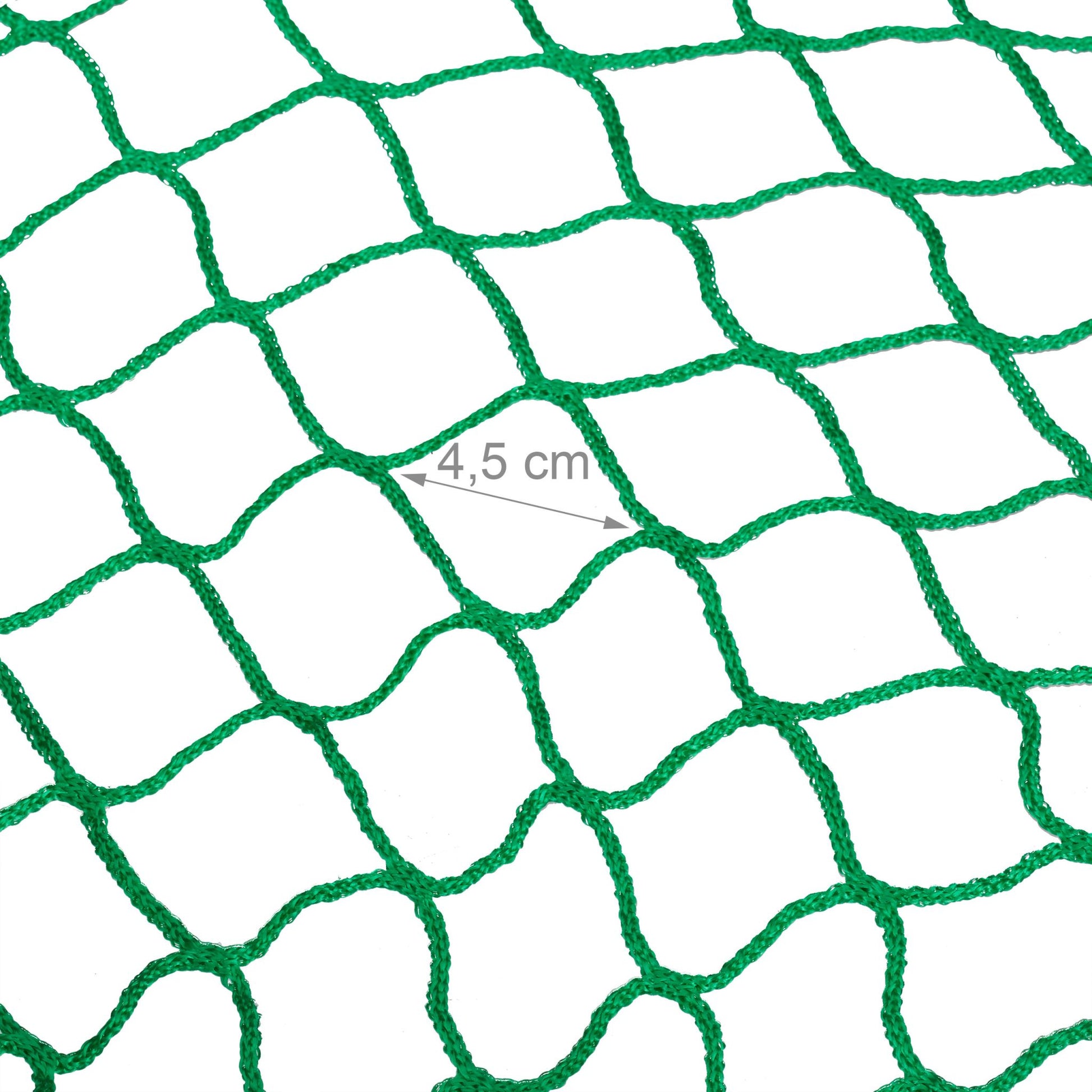 Anhängernetz 2 x 3 m Grün-Schwarz von Relaxdays