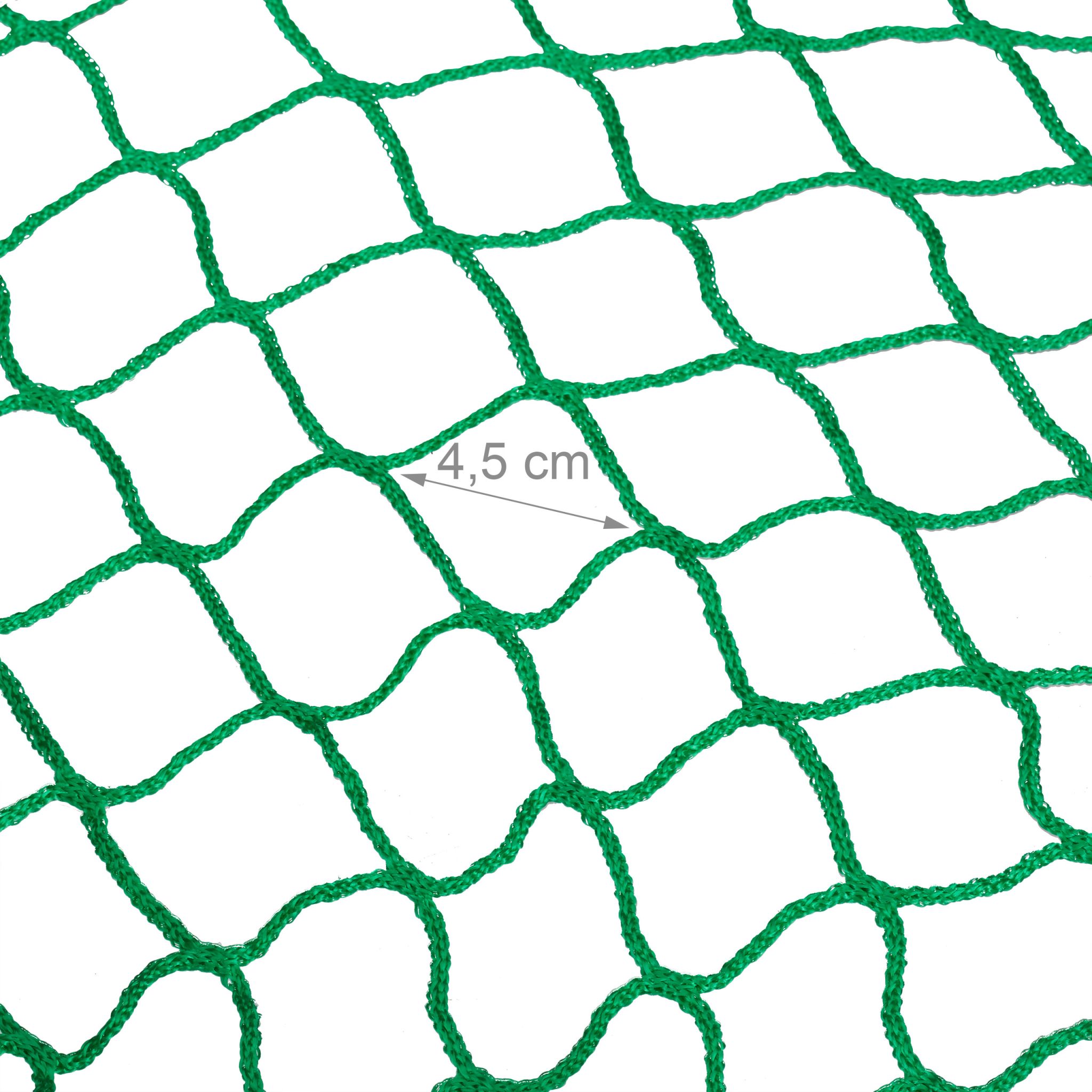 Anhängernetz 2 x 3 m Grün-Schwarz von Relaxdays