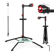 Fahrrad Montageständer bis 30 kg Schwarz von Relaxdays