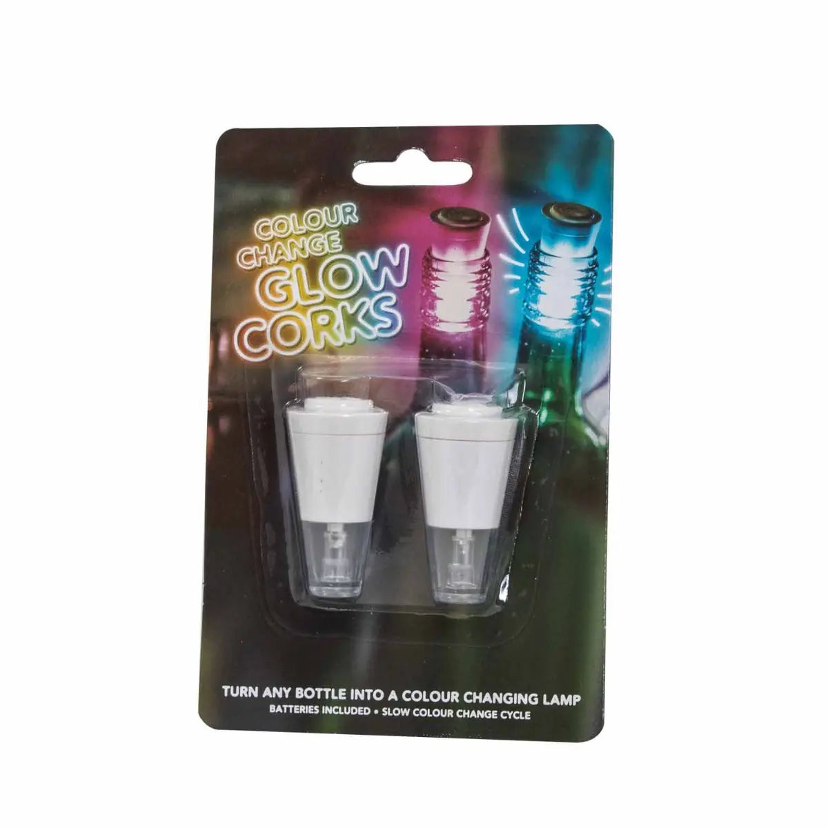 LED-Flaschenlicht Leuchtende Korken (2er Pack) von HOOT