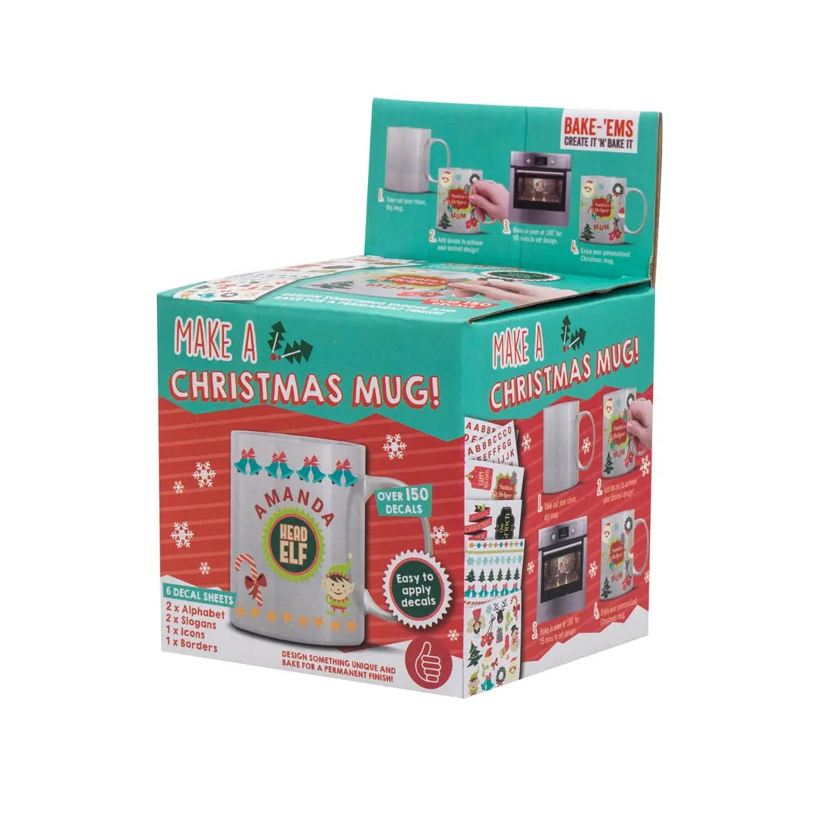 Tasse Make a Christmas Mug (inkl. Sticker) von Mugs