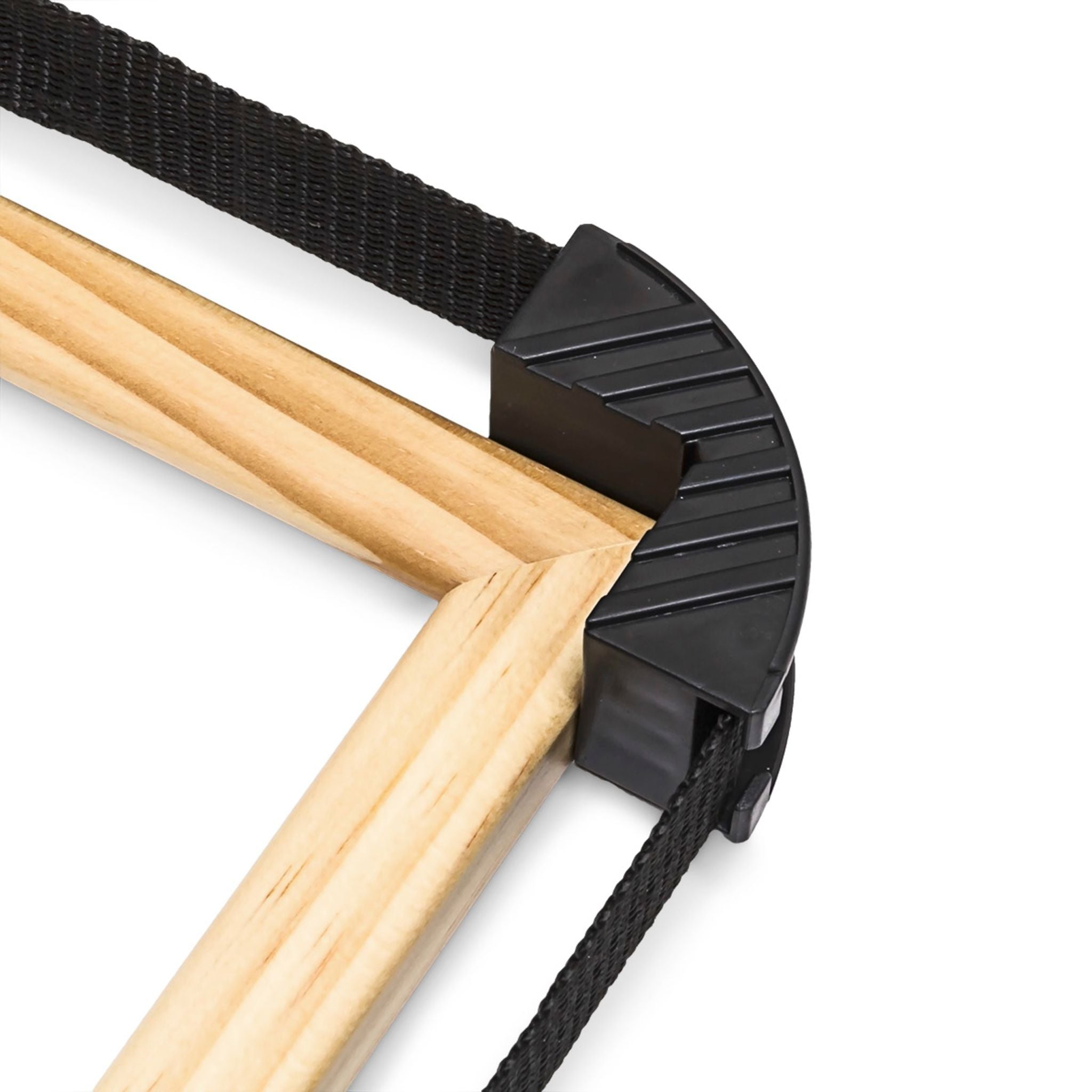 Rahmenspanner mit Spannbacken 4m Hellbraun-Schwarz von Relaxdays
