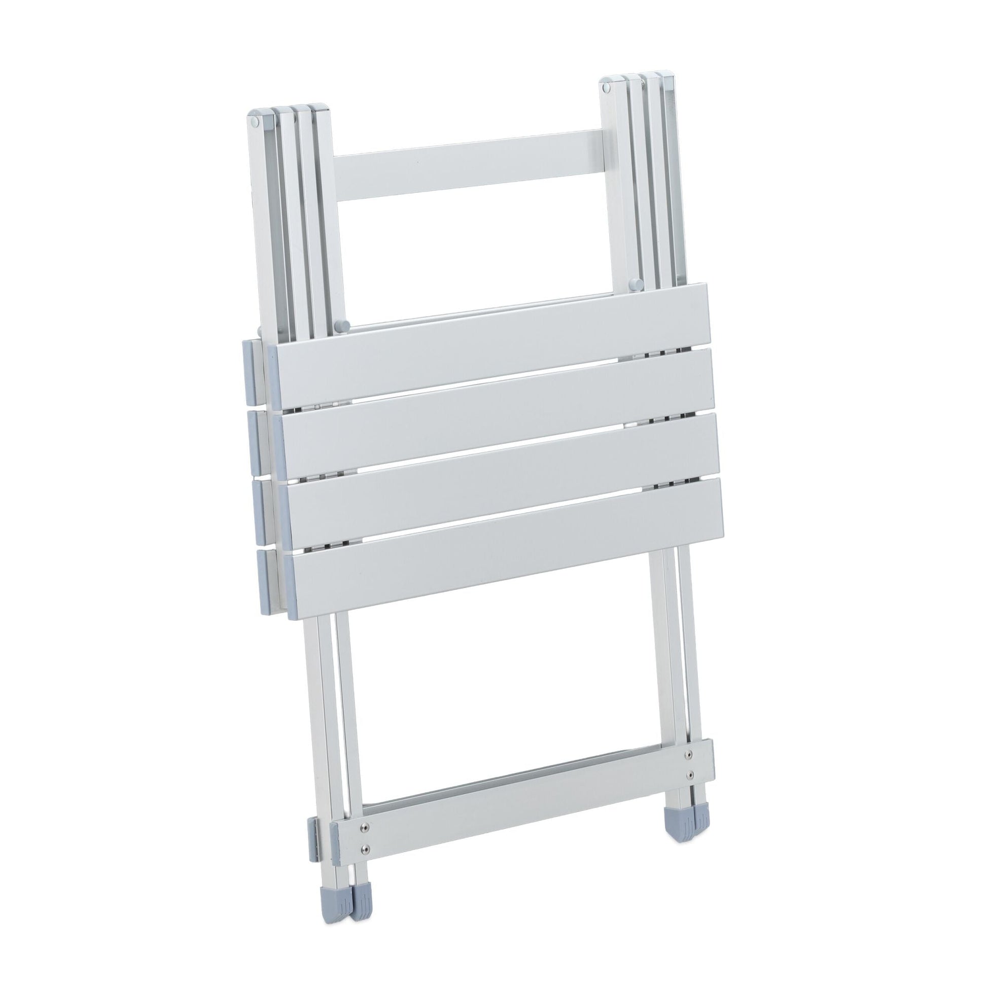Klapptisch Aluminium Silber von Relaxdays