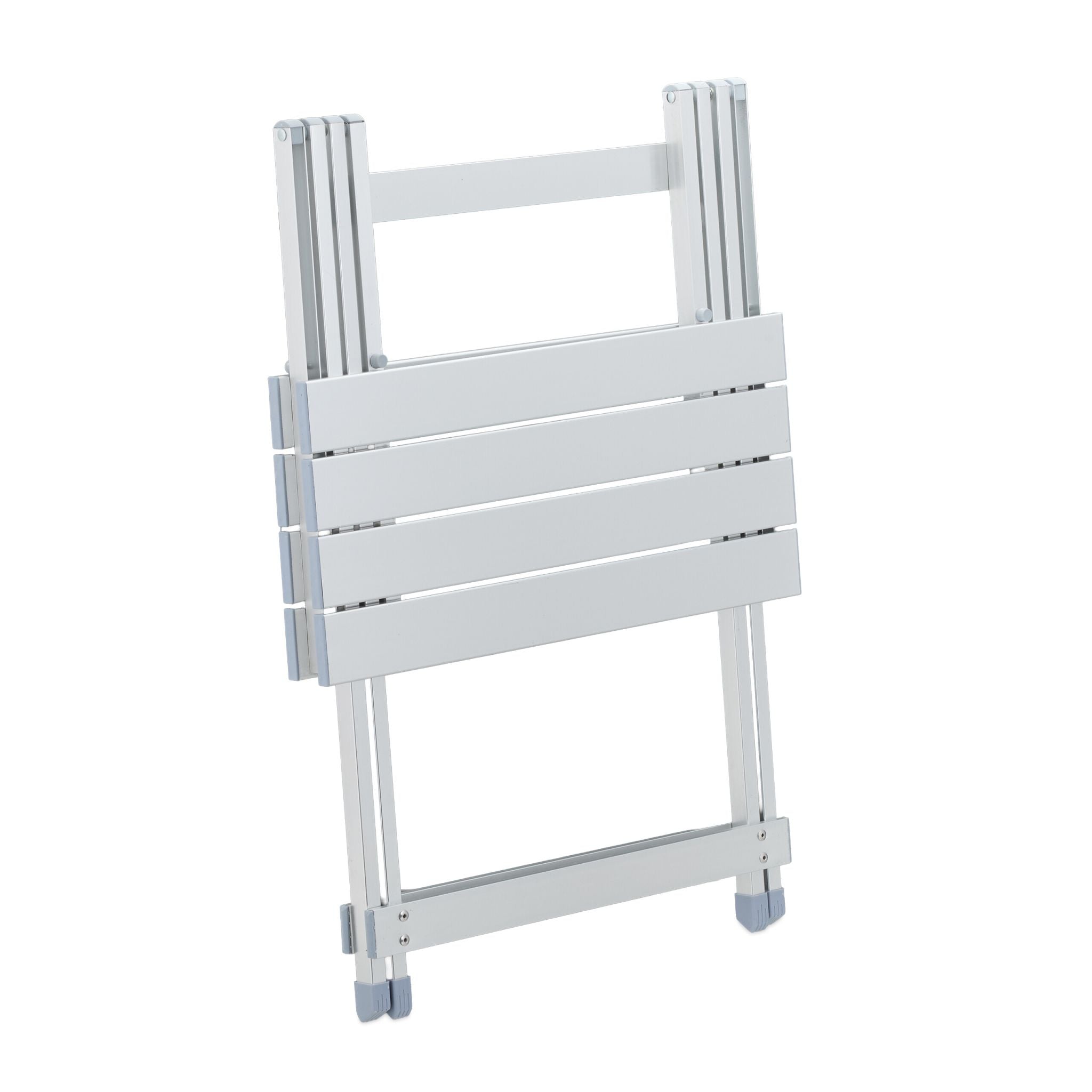 Klapptisch Aluminium Silber von Relaxdays