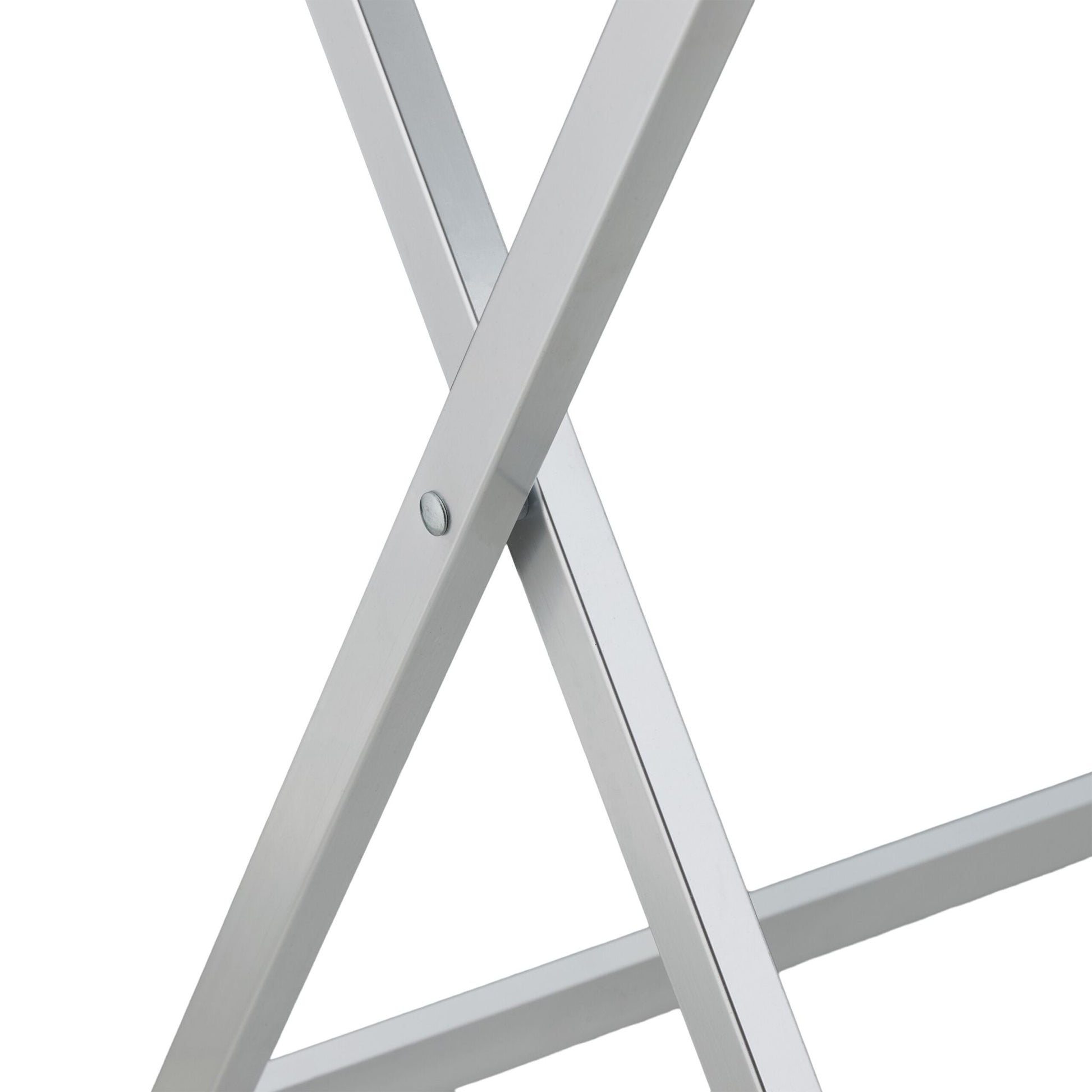 Klapptisch Aluminium Silber von Relaxdays