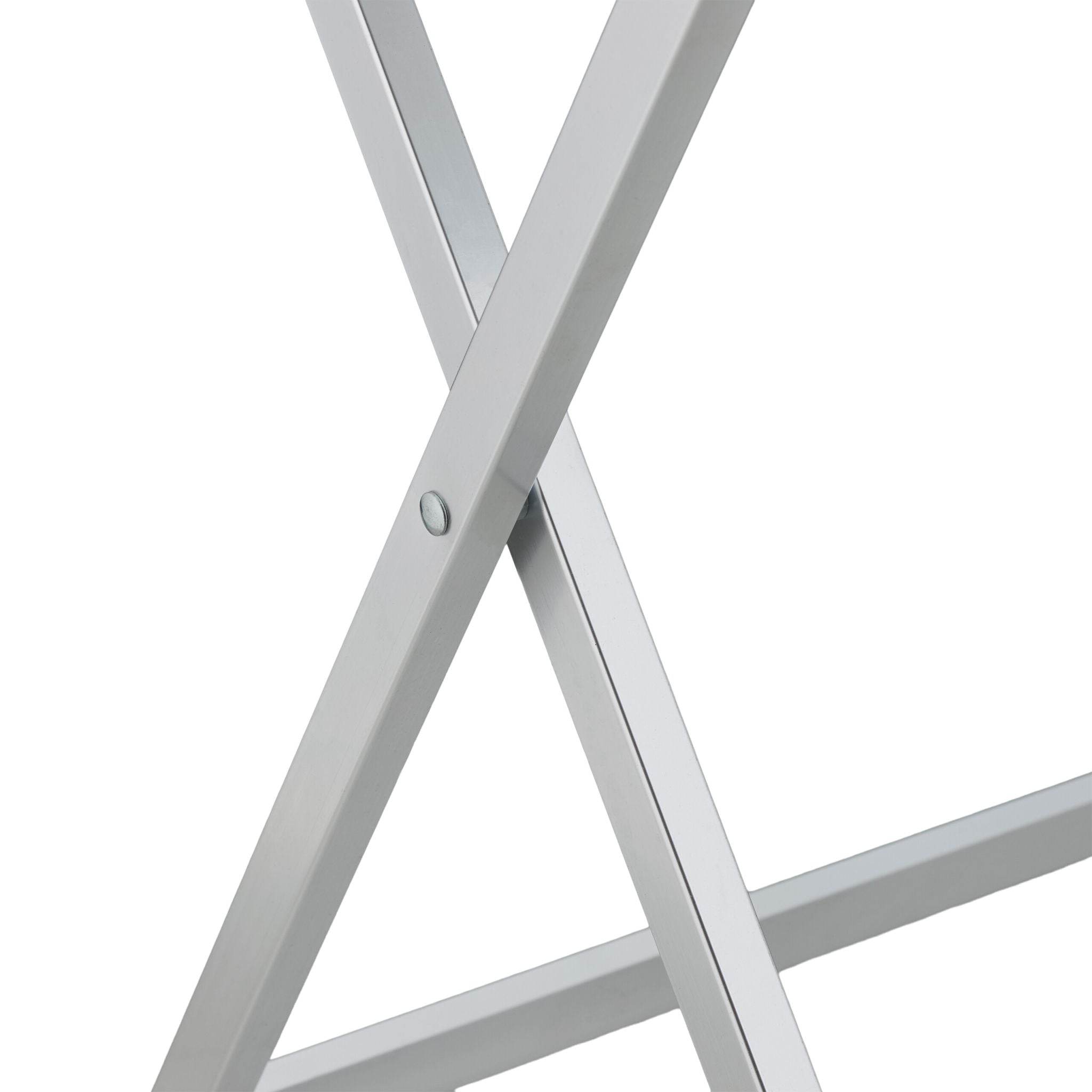 Klapptisch Aluminium Silber von Relaxdays