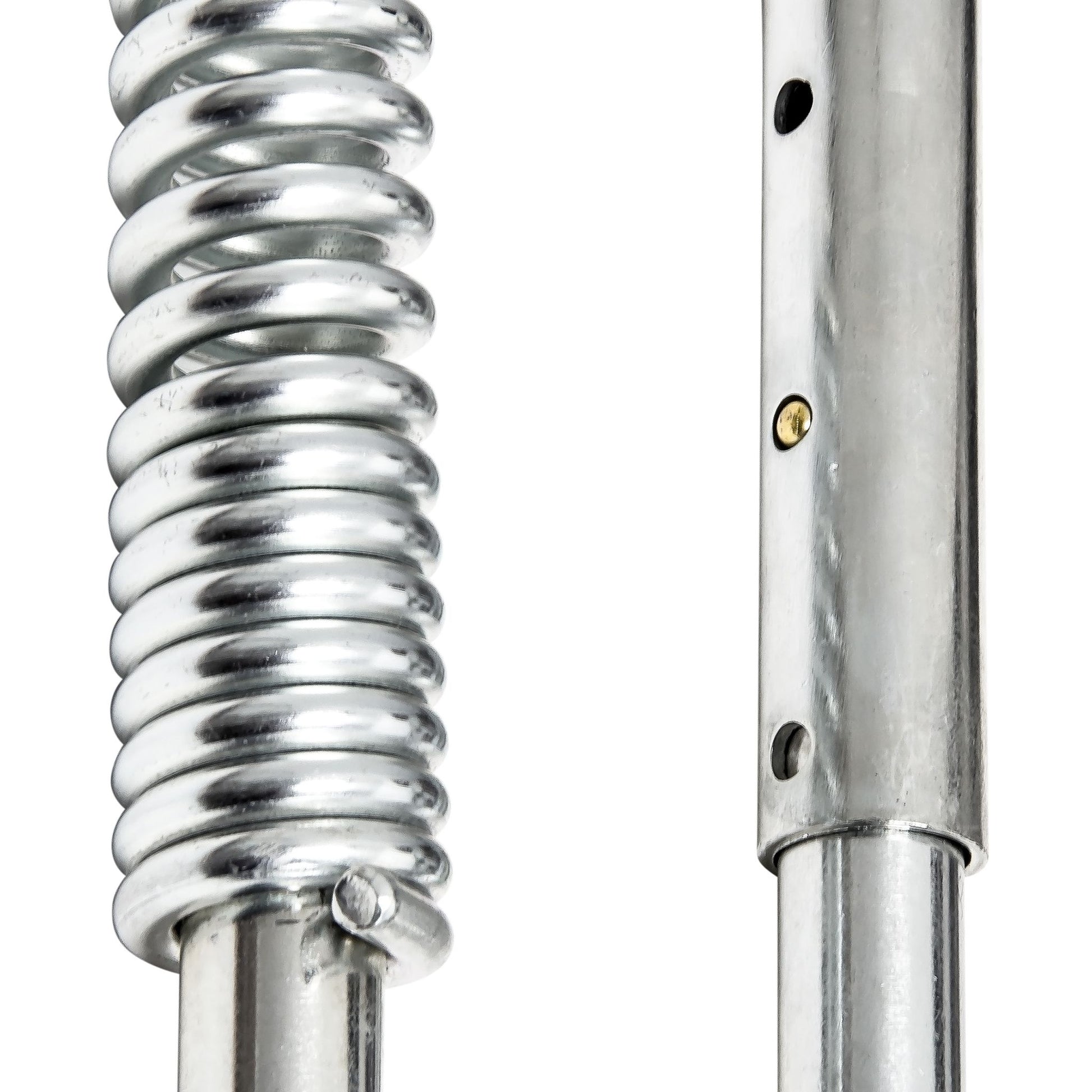 Fahrradleine mit Abstandhalter für Hunde Silber von Relaxdays