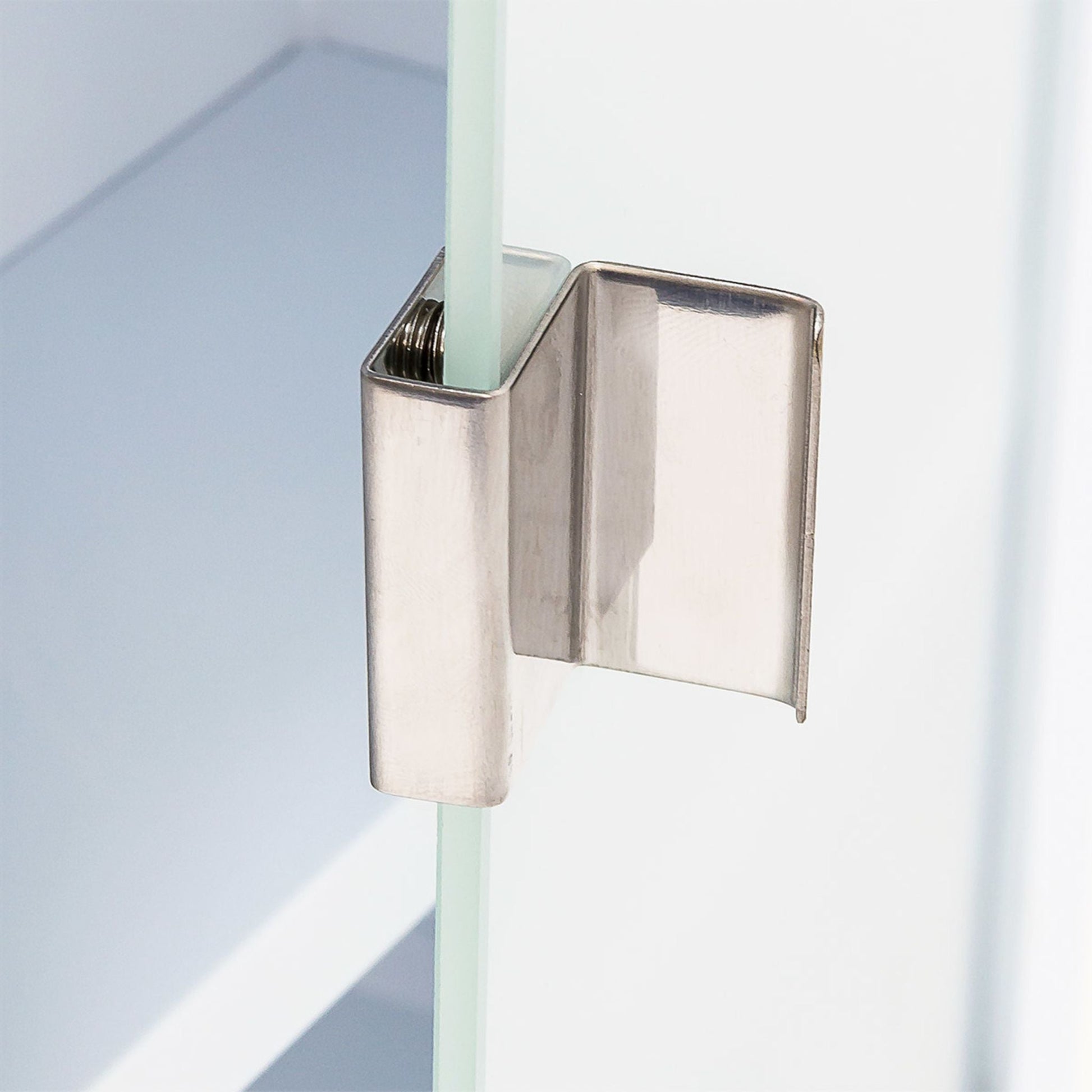 Medizinschrank EMERGENCY XXL Weiss-Transparent von Relaxdays