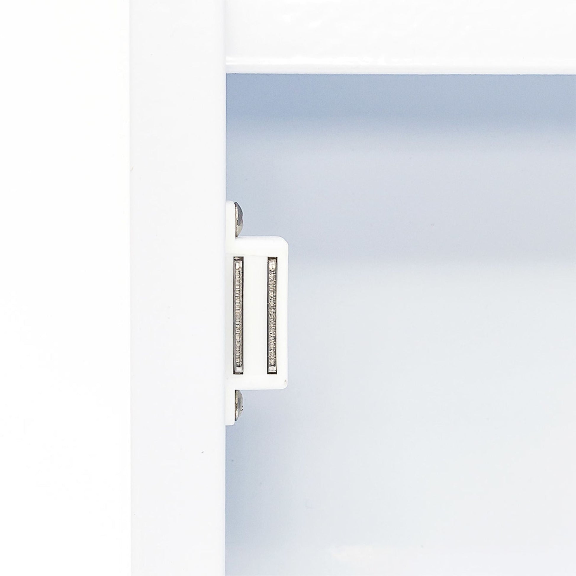 Medizinschrank EMERGENCY XXL Weiss-Transparent von Relaxdays