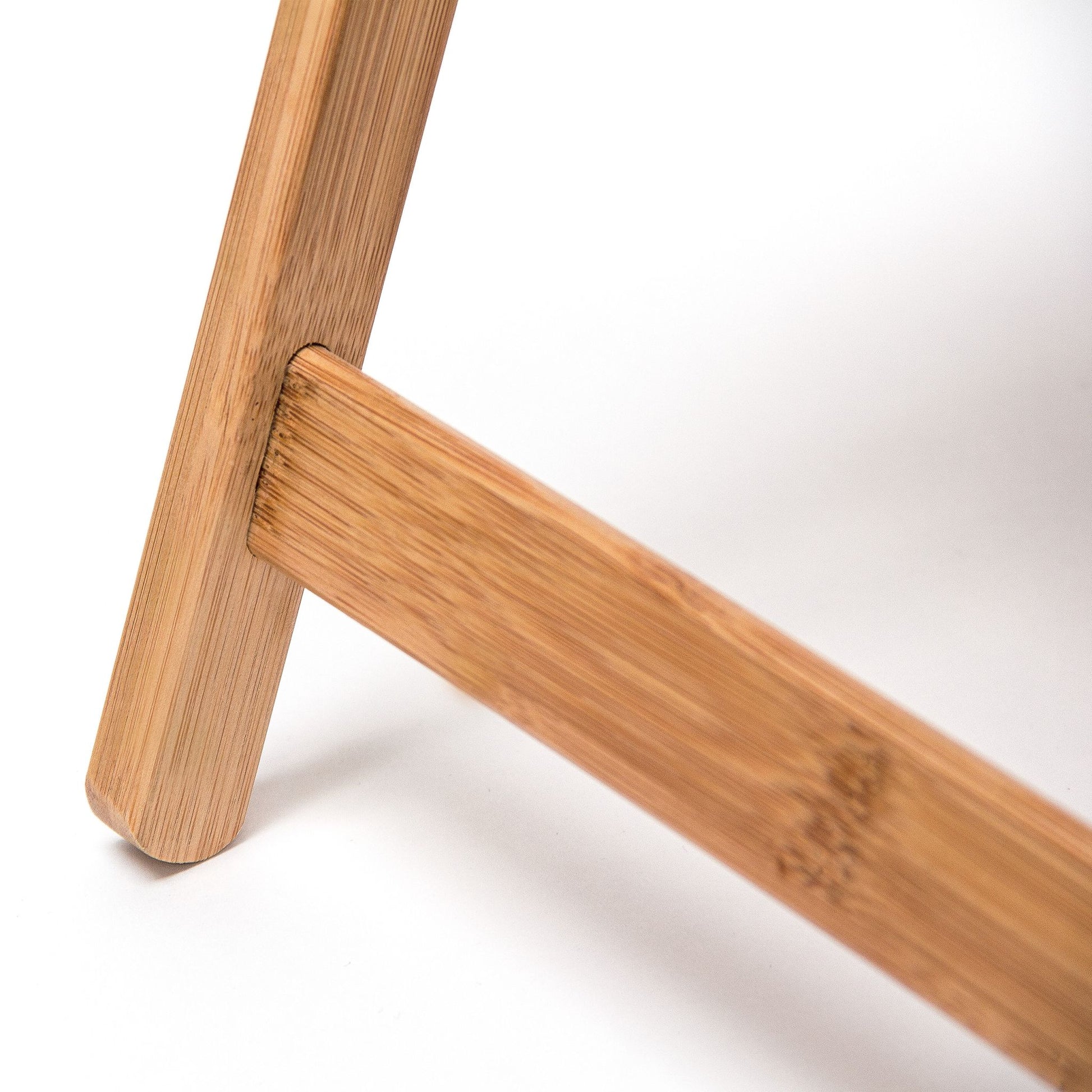 Betttablett Bambus lackiert klappbar Hellbraun von Relaxdays