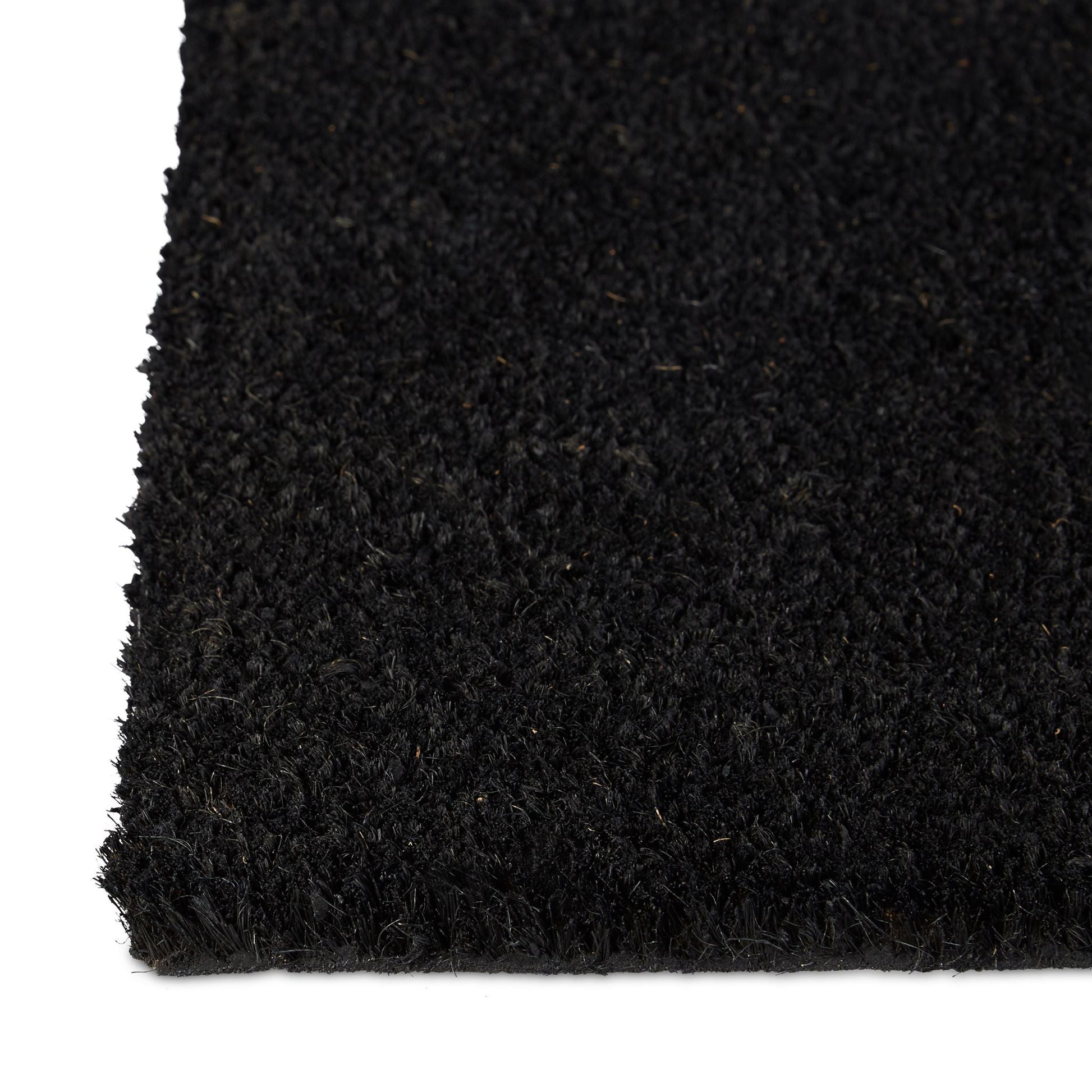 Fussmatte Kokos STERN Schwarz-Grau von Relaxdays
