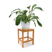 Blumenhocker Bambus Hellbraun von Relaxdays