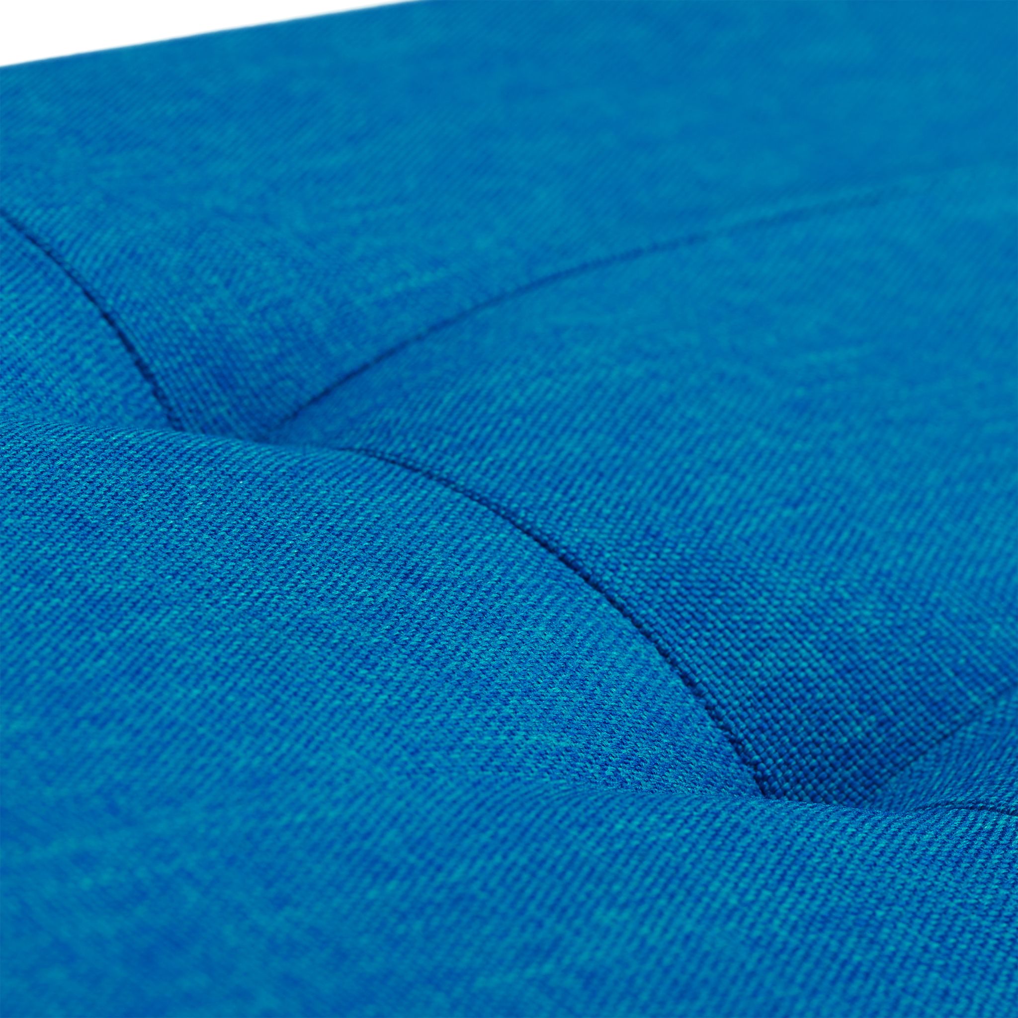 Faltbare Sitzbank Leinen Blau von Relaxdays