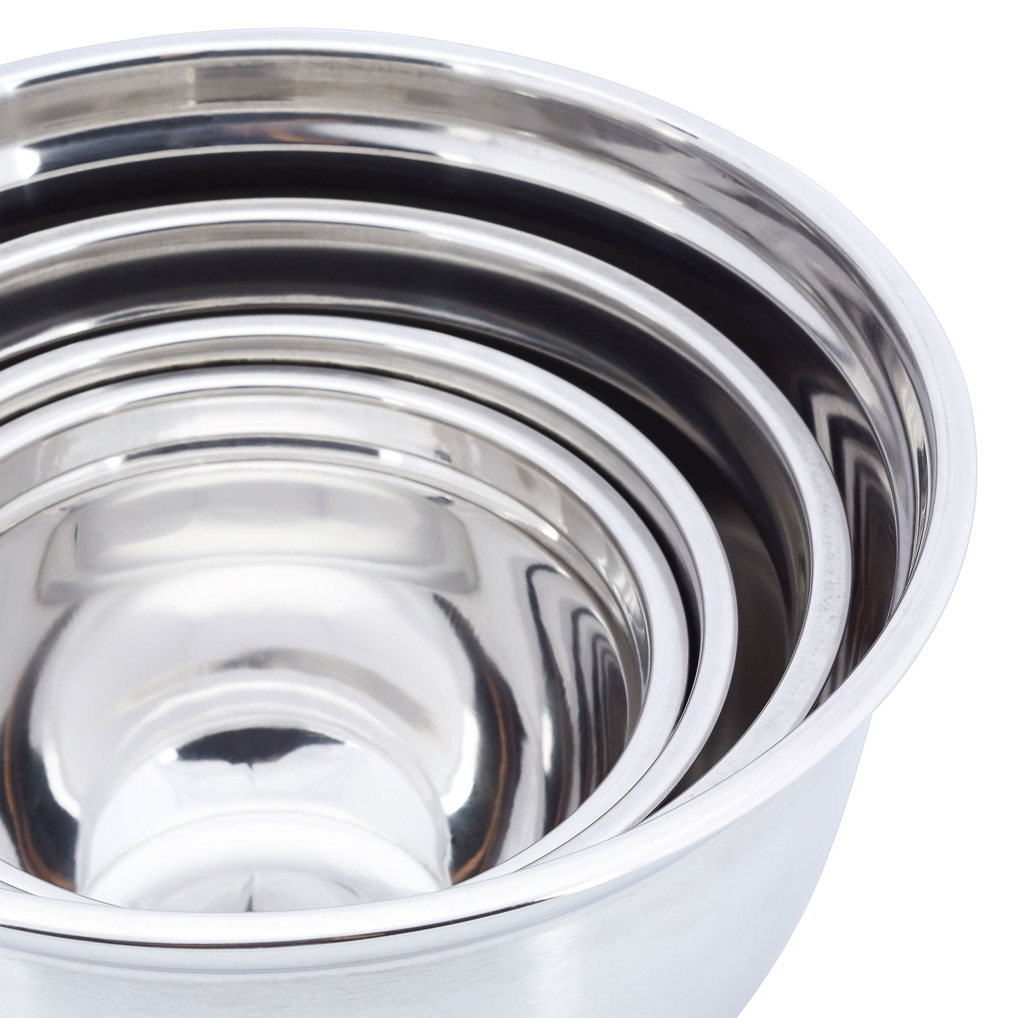 Schüssel Set BOWLY mit Deckel Schwarz-Silber von Relaxdays
