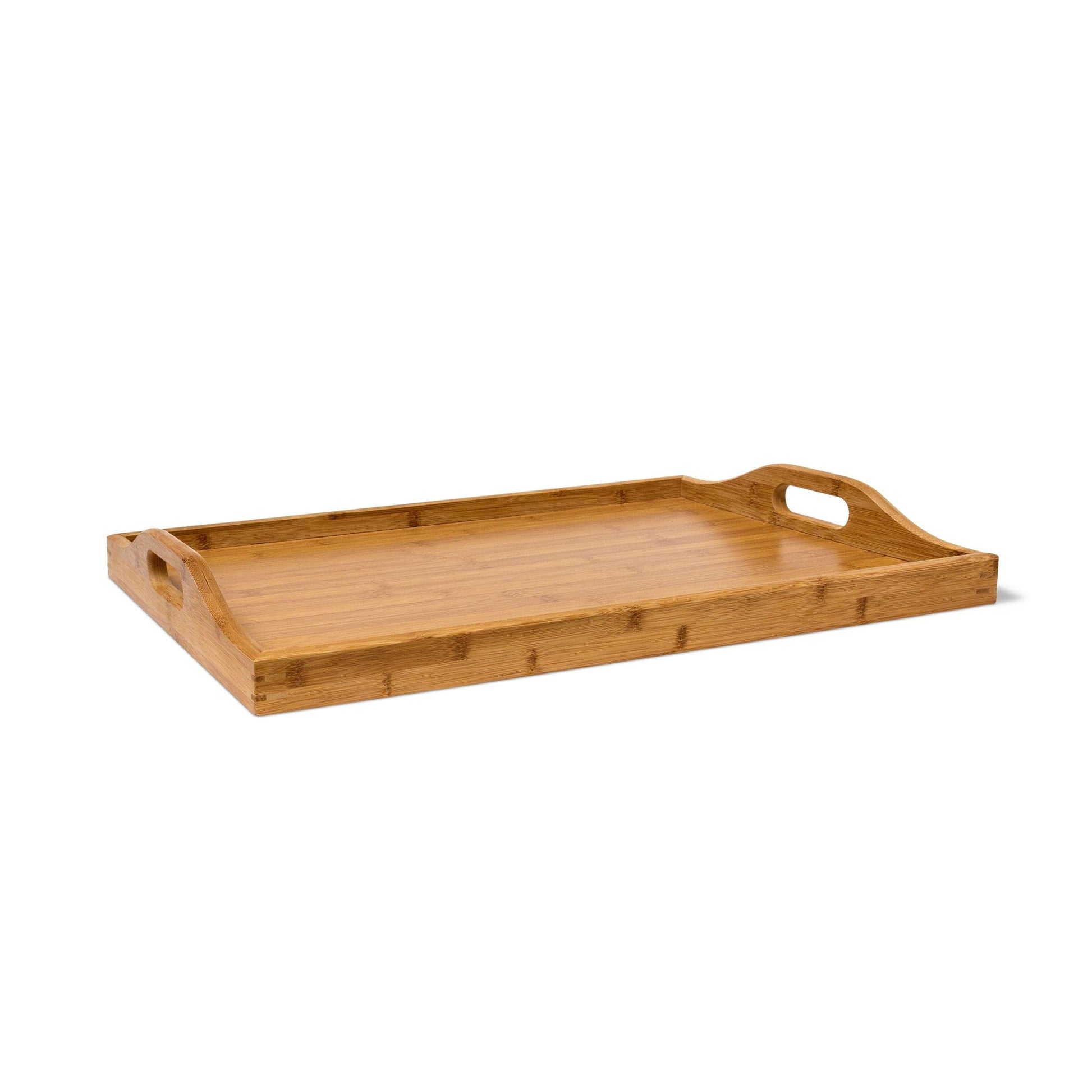 Tabletttisch Bambus 63,5cm natur Hellbraun von Relaxdays