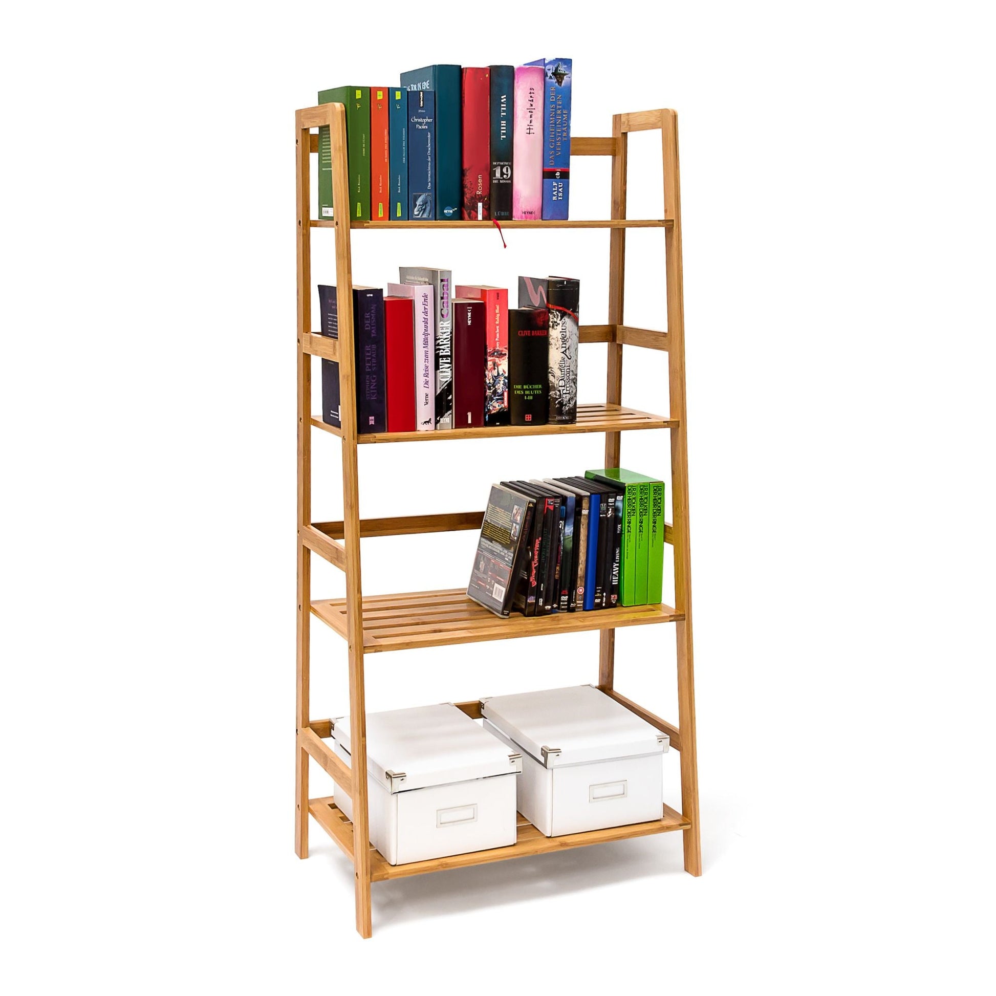 Bücherregal Bambus Hellbraun von guteszeug.ch