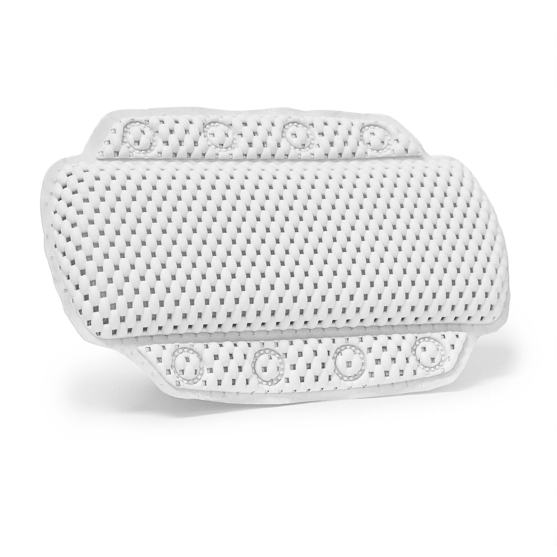 Nackenkissen Badewanne weiss Weiss von Relaxdays
