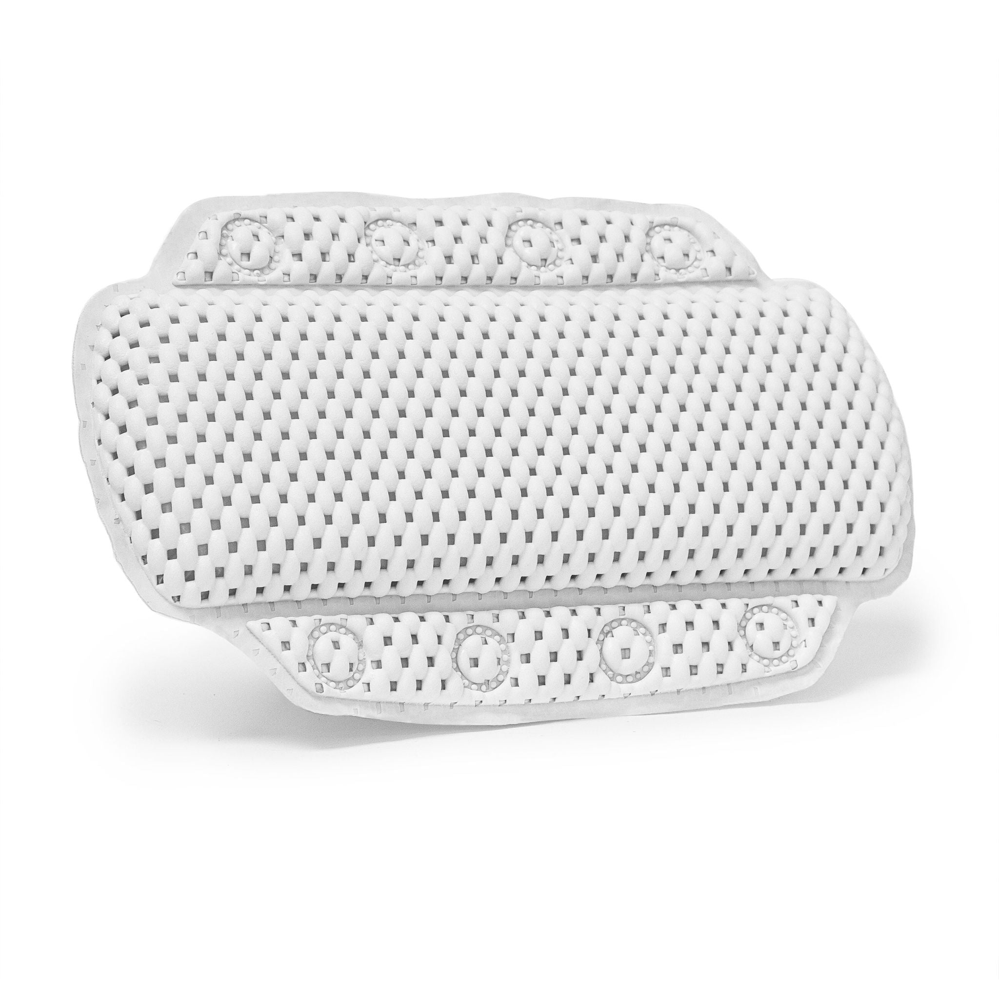 Nackenkissen Badewanne weiss Weiss von Relaxdays