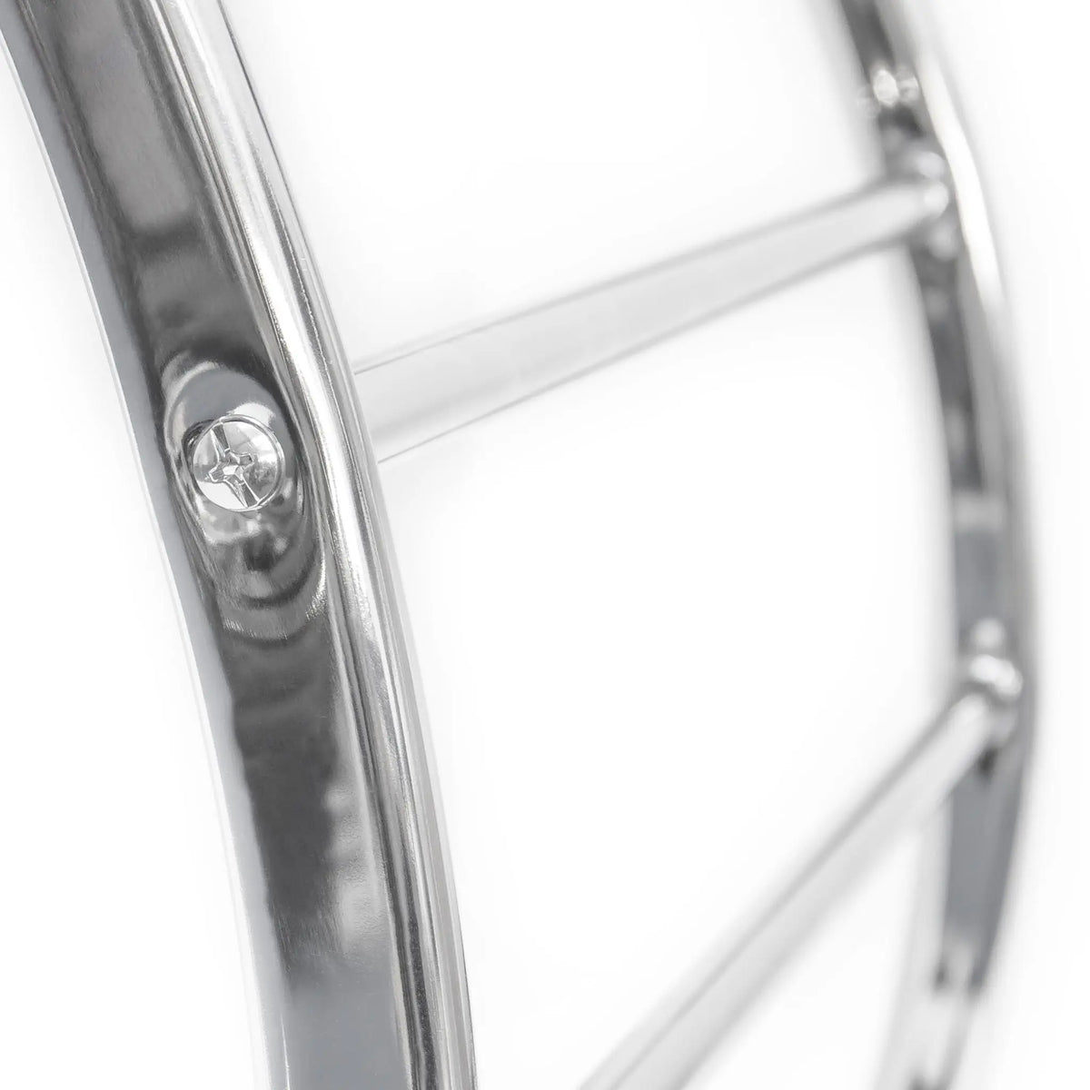 Wand-Handtuchhalter Stahl 5 Stangen Silber von Relaxdays