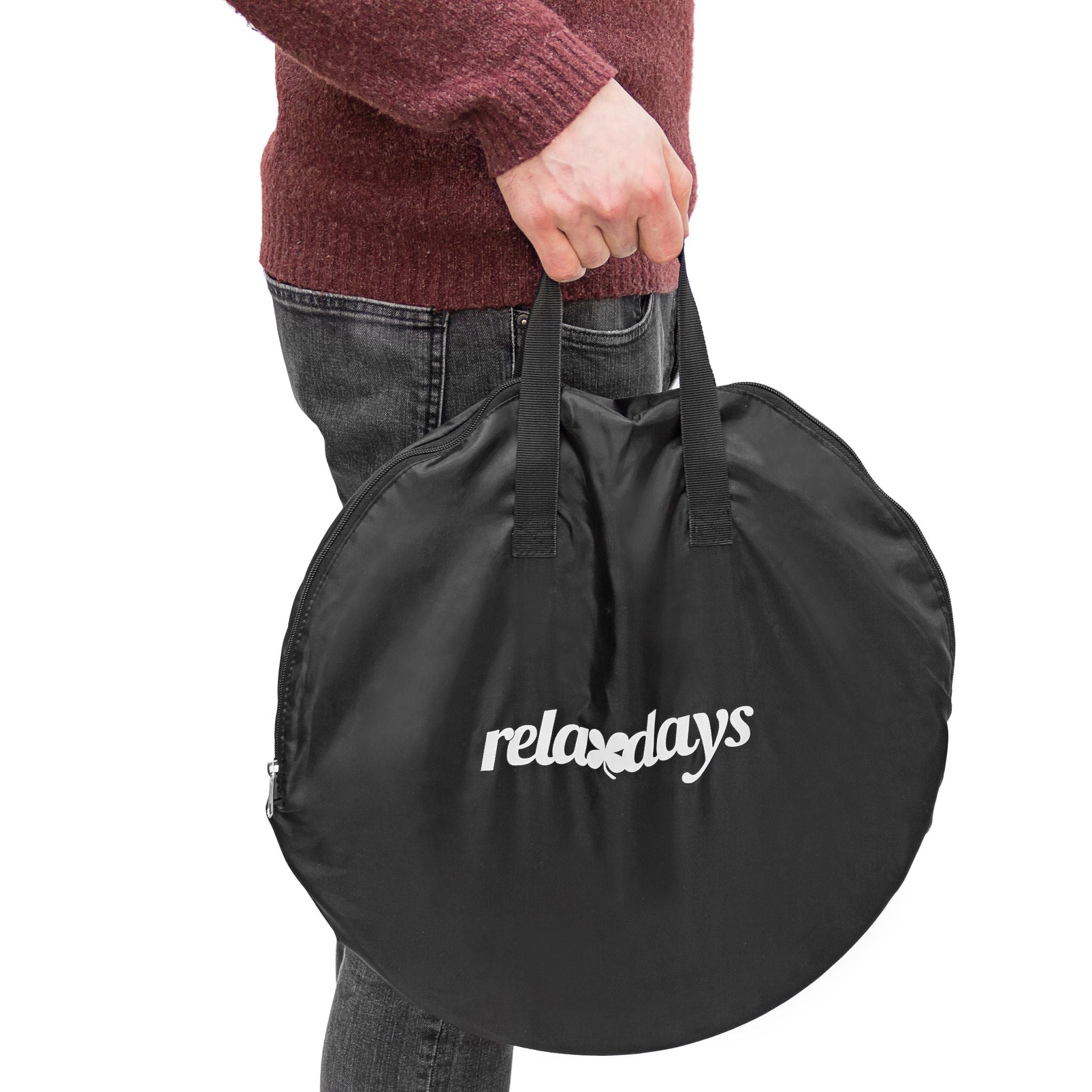 Fussballtore Pop-Up 2er-Set Gelb-Rot-Schwarz von Relaxdays