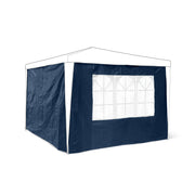 Pavillon-Seitenteile 2er-Set Blau von Relaxdays