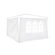 Pavillon-Seitenteile 2er-Set Weiss von Relaxdays