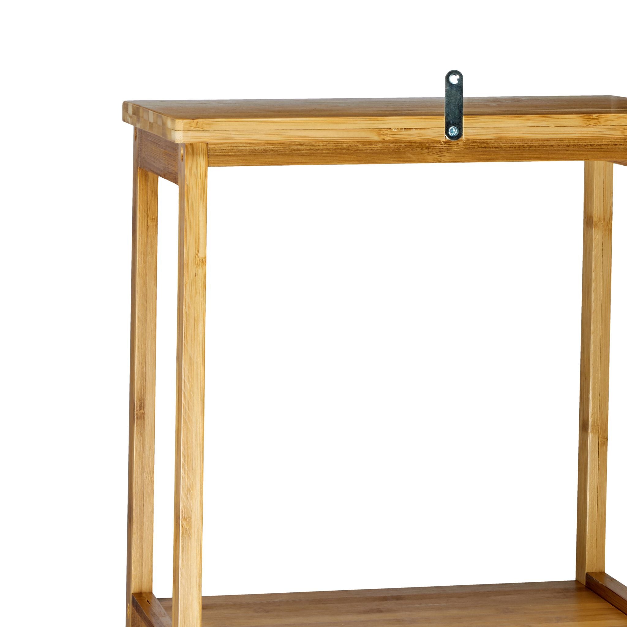 Badregal Bambus 5 Ablagen Hellbraun von Relaxdays