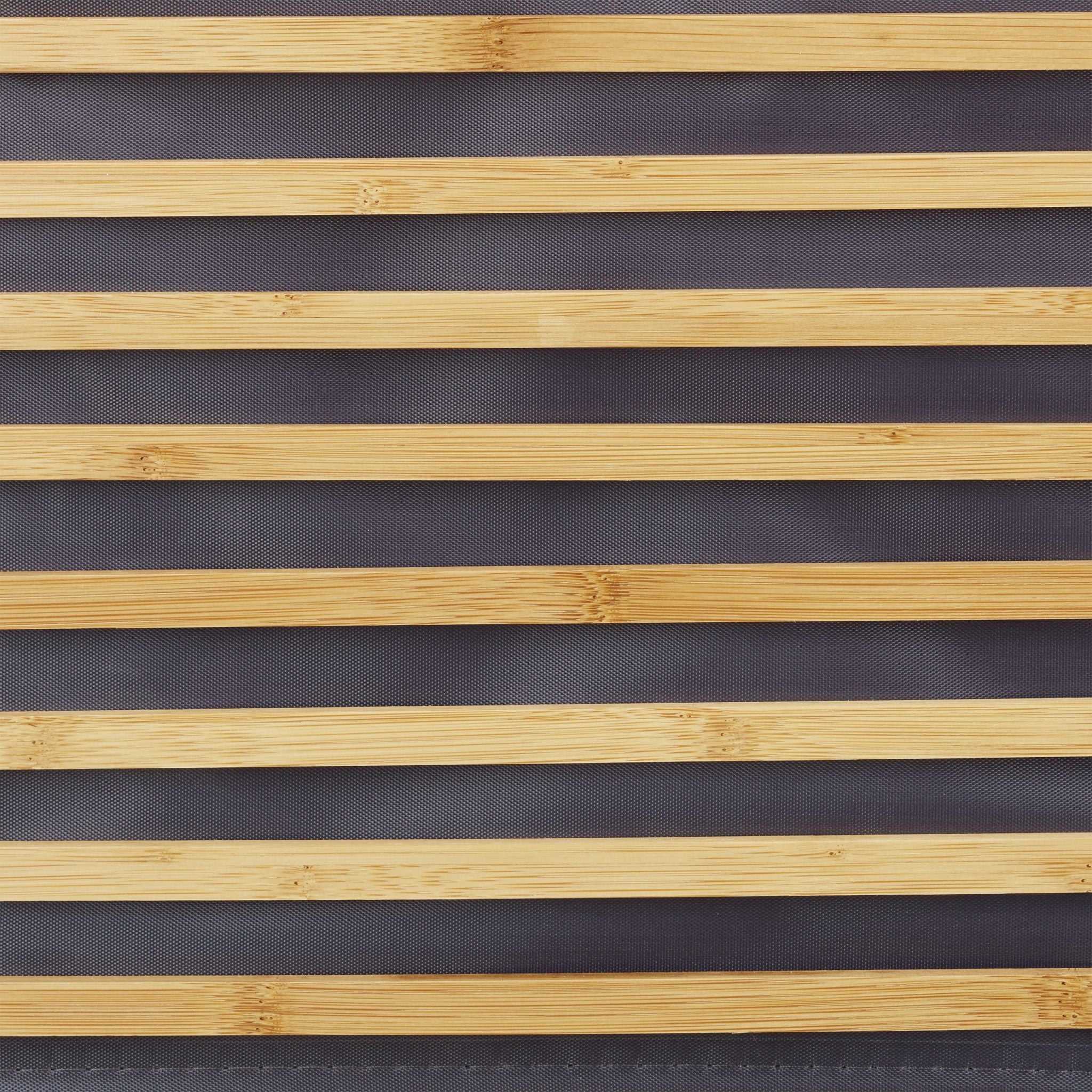 Bambus Sitzhocker mit Stauraum Weiss-Hellbraun von Relaxdays