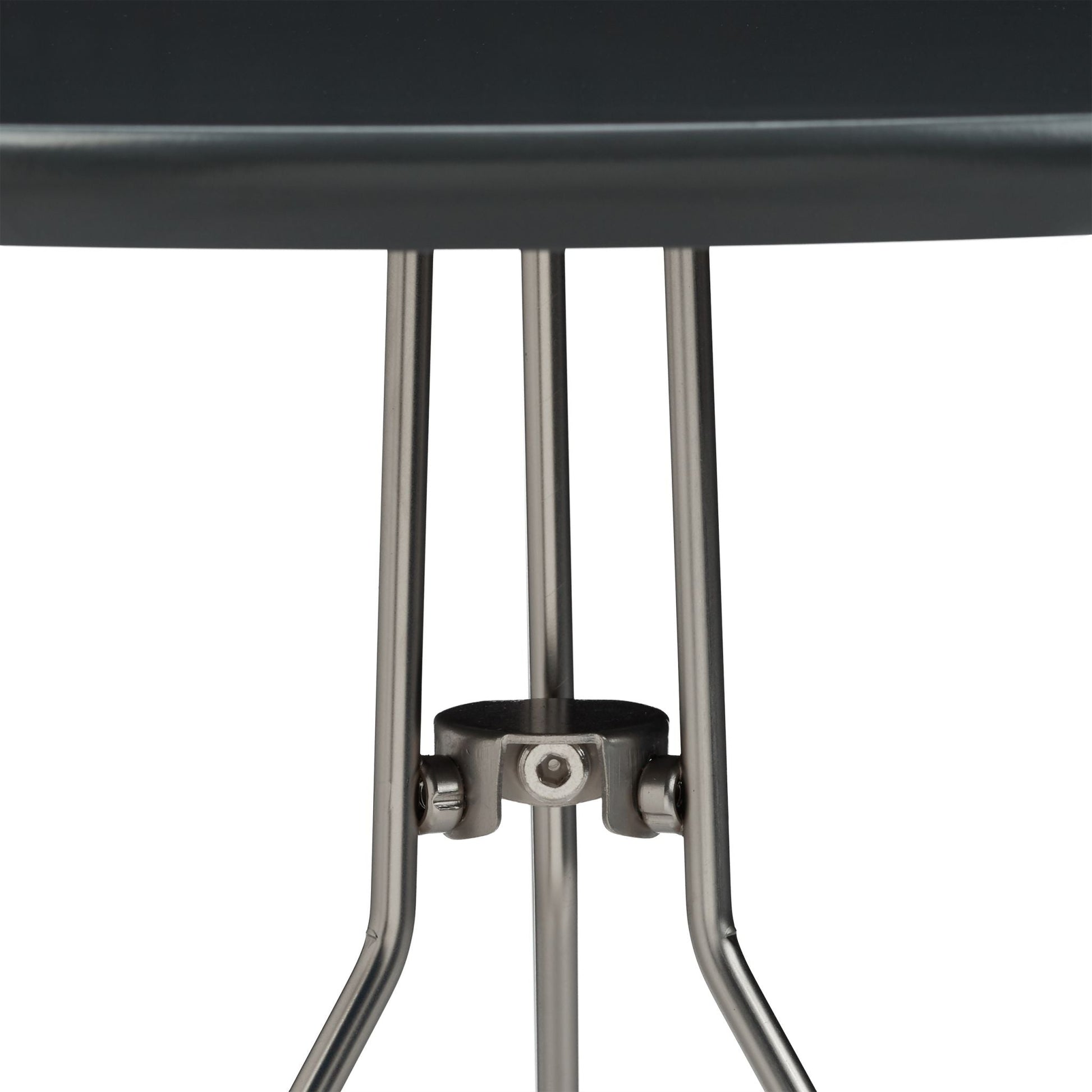 Beistelltisch 2er-Set 3 Metallbeine Anthrazit-Silber von Relaxdays