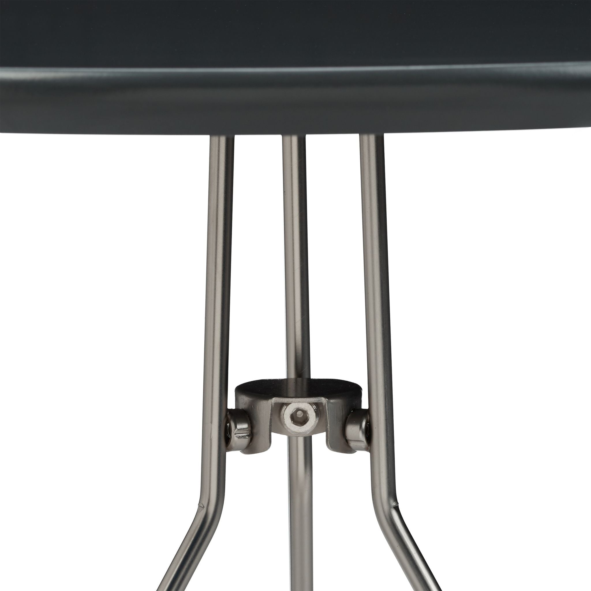 Beistelltisch 2er-Set 3 Metallbeine Anthrazit-Silber von Relaxdays