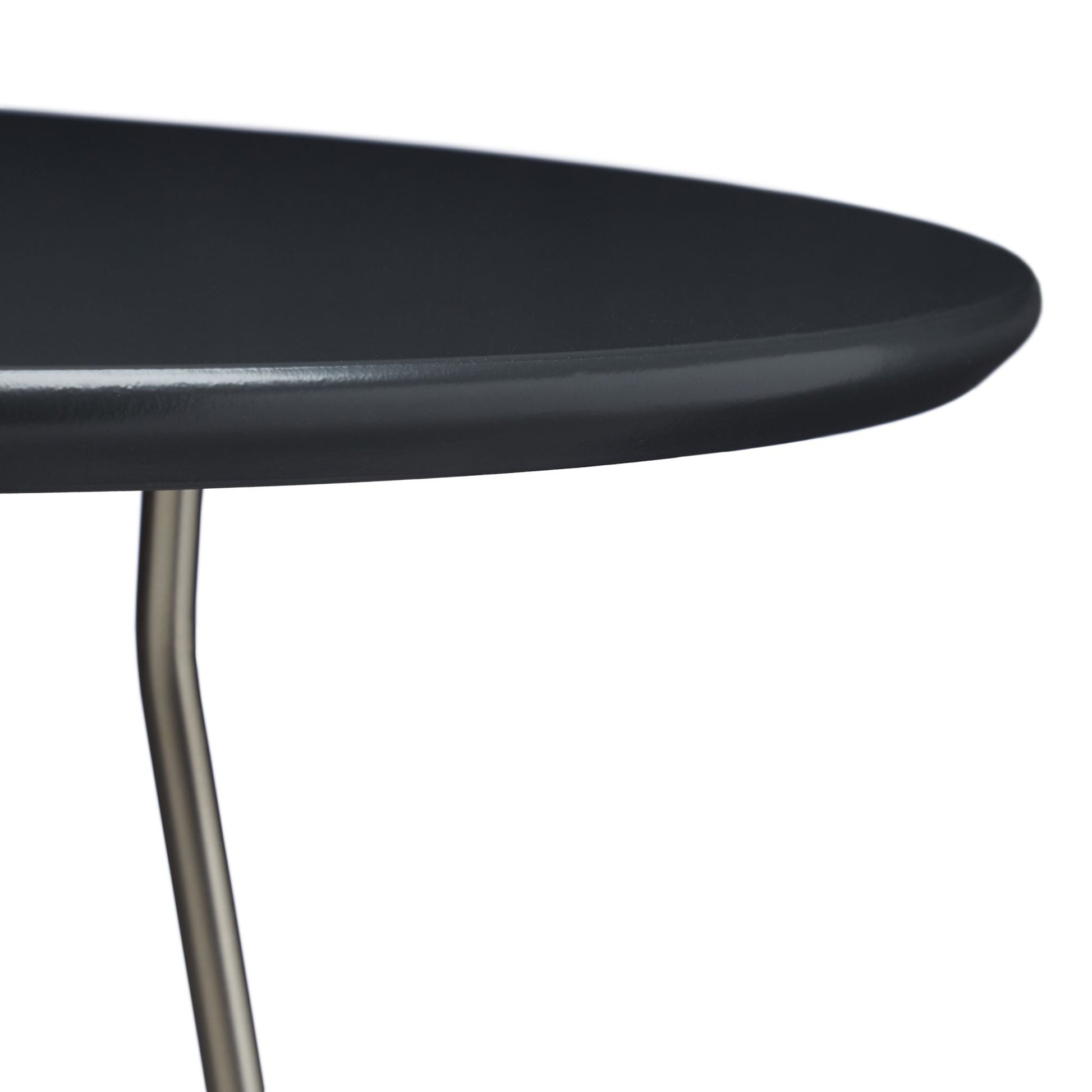 Beistelltisch 2er-Set 3 Metallbeine Anthrazit-Silber von Relaxdays