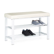 Schuhbank mit Polsterung Weiss von guteszeug.ch