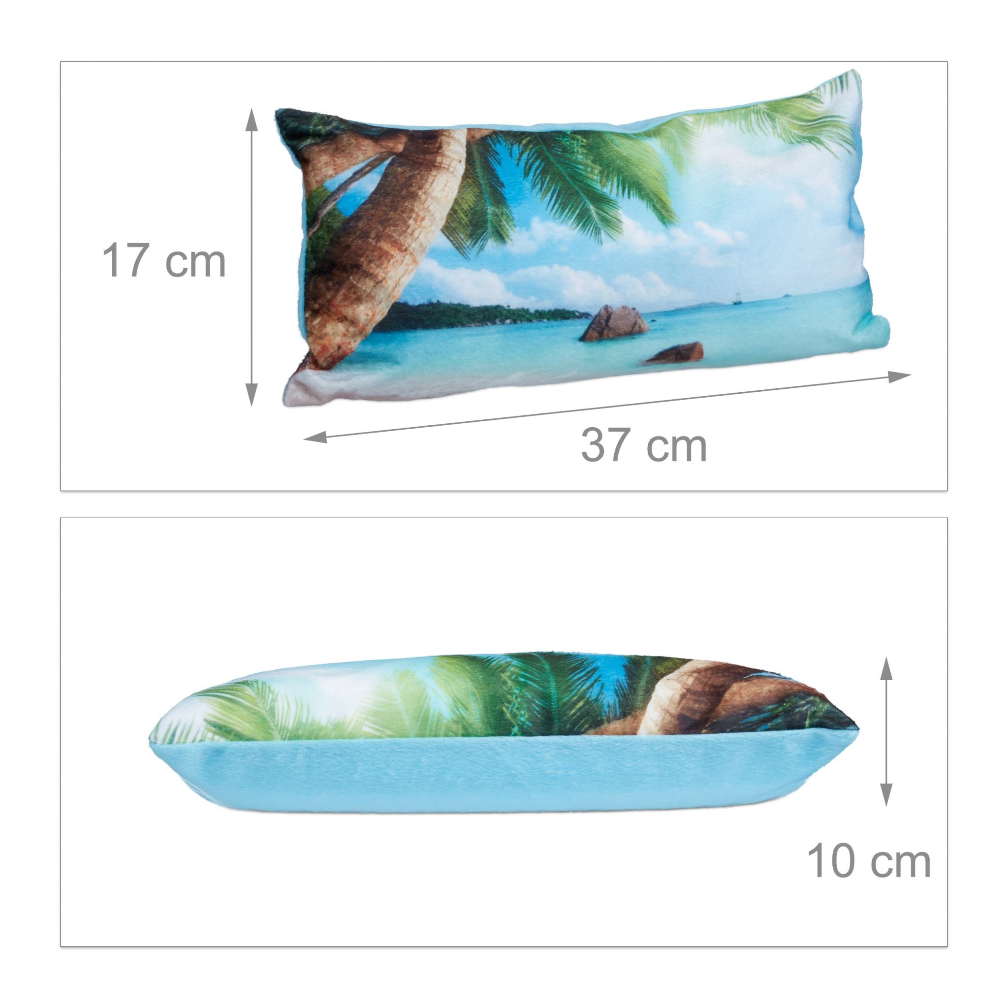 Nackenkissen für Badewanne Grün-Hellbraun von Relaxdays