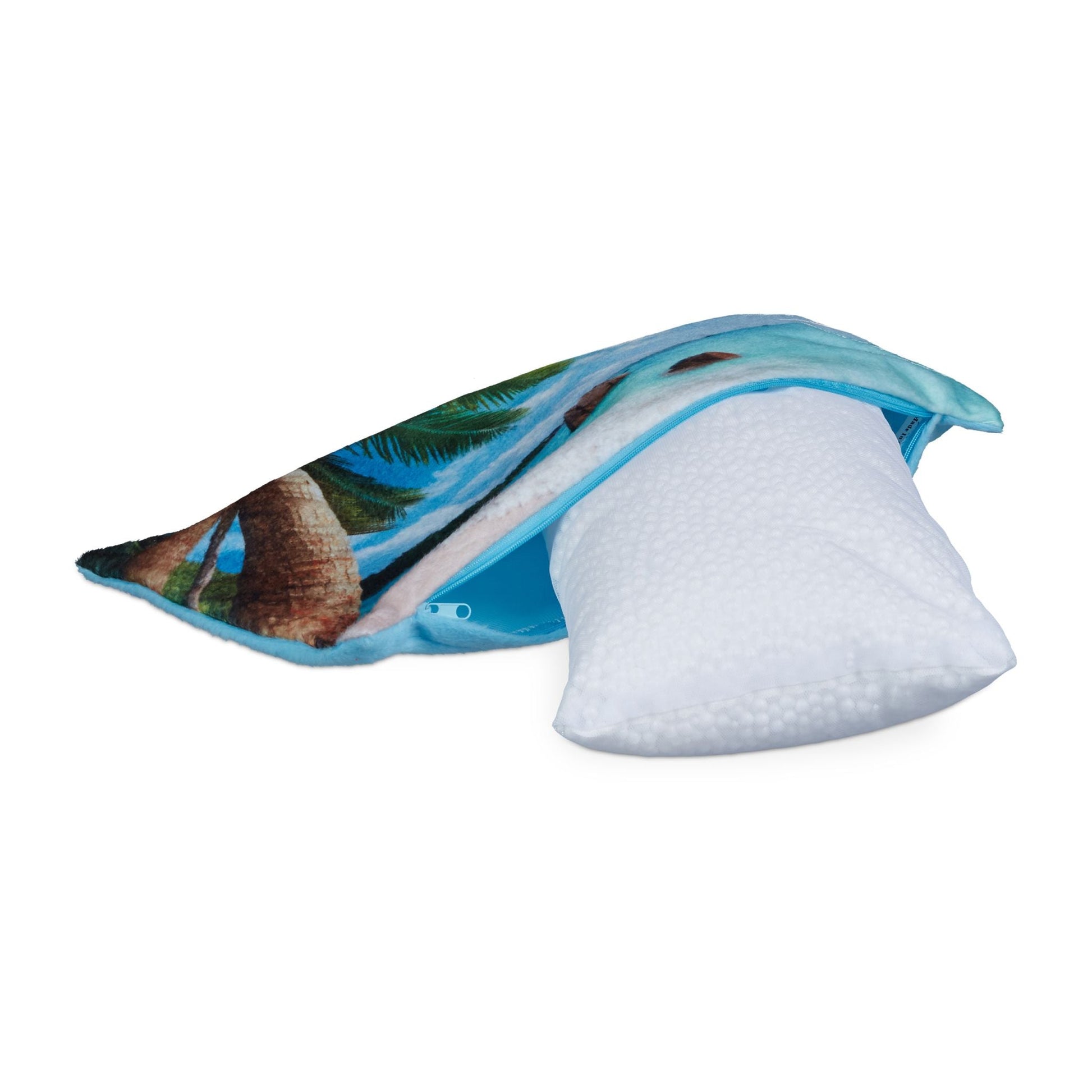 Nackenkissen für Badewanne Grün-Hellbraun von Relaxdays