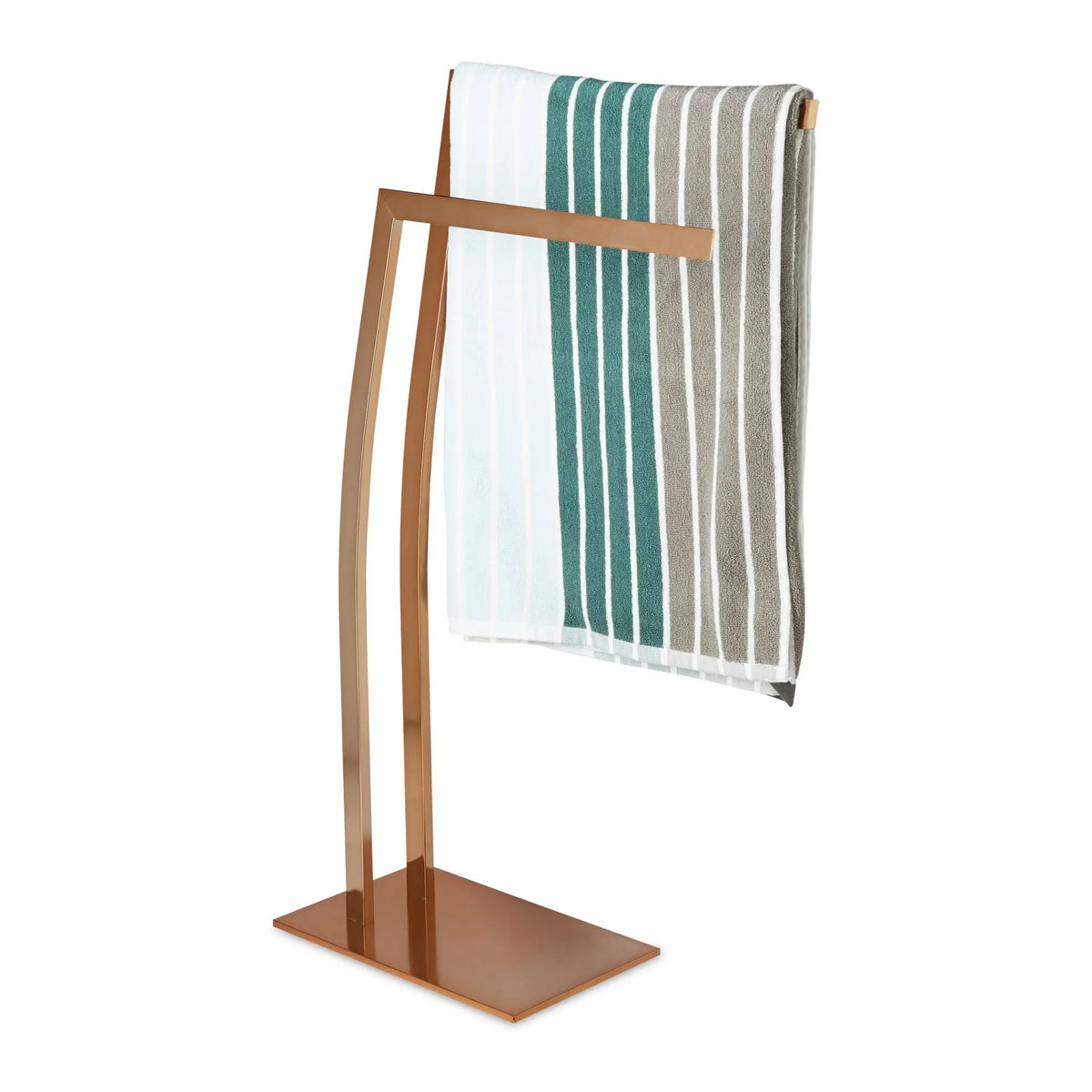Handtuchhalter Edelstahl WIMEDO Kupfer von Relaxdays