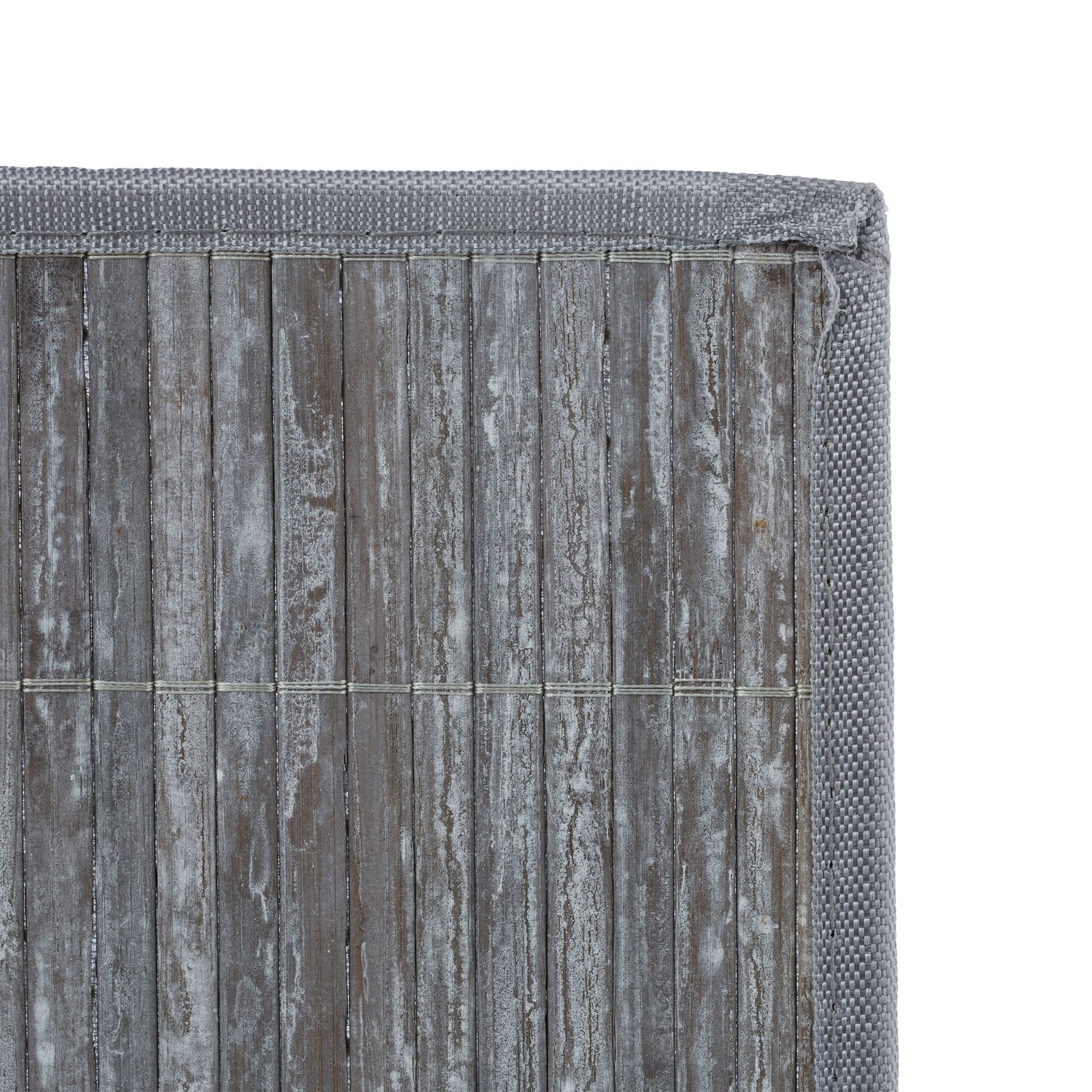 Tischset 6er-Set Bambus Grau von Relaxdays